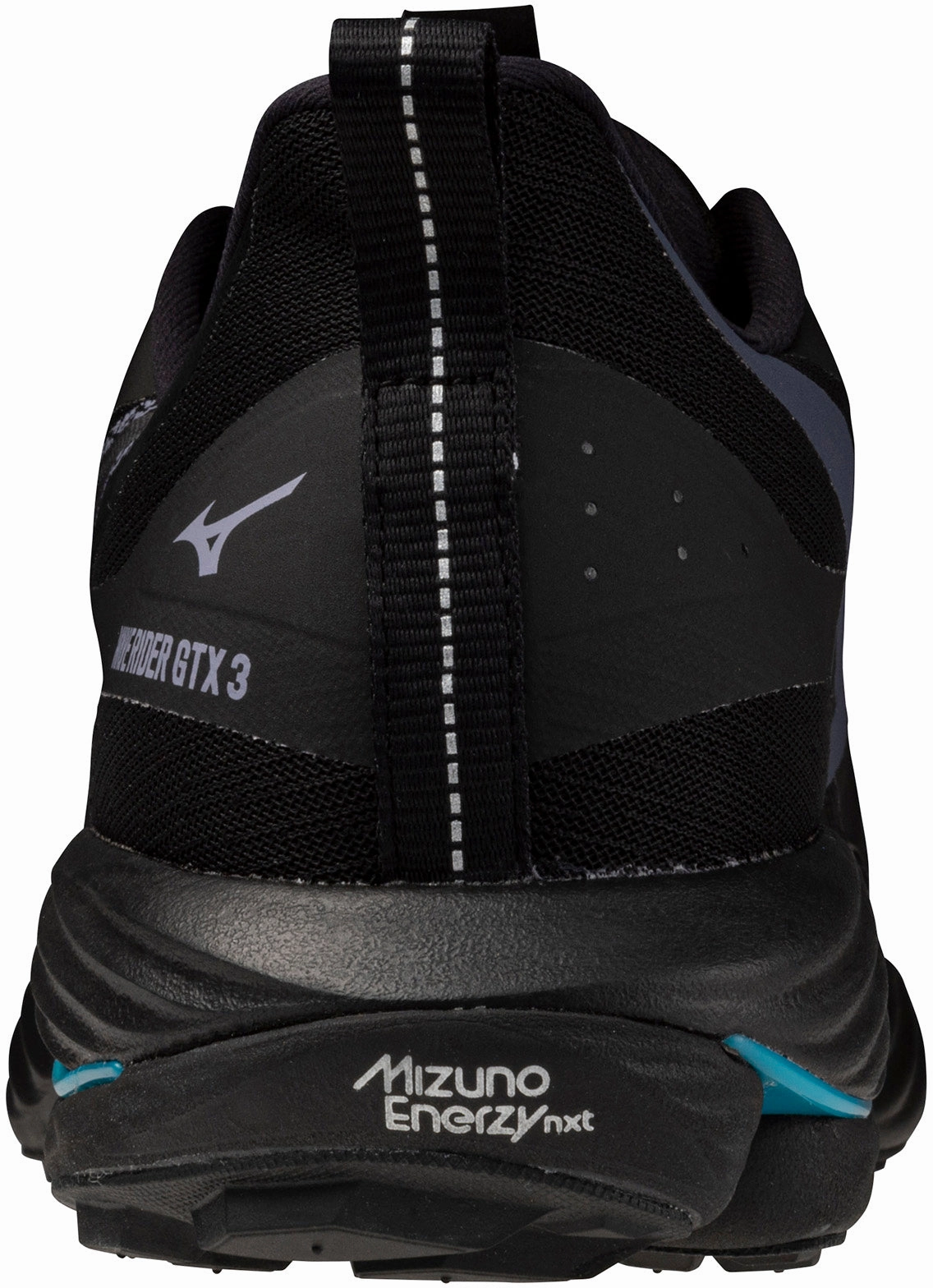 Mizuno Wave Rider GORE-TEX 3 Mens Trail Running Shoes - Black packable low - top running shoes