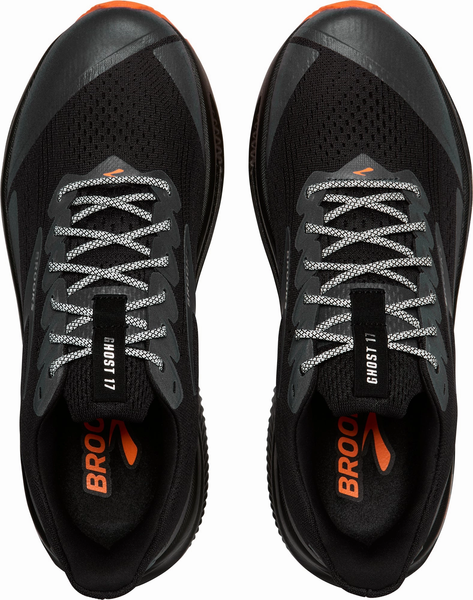 Light Comfort Fashion Ready Brooks Ghost 17 Womens Running Shoes - Black