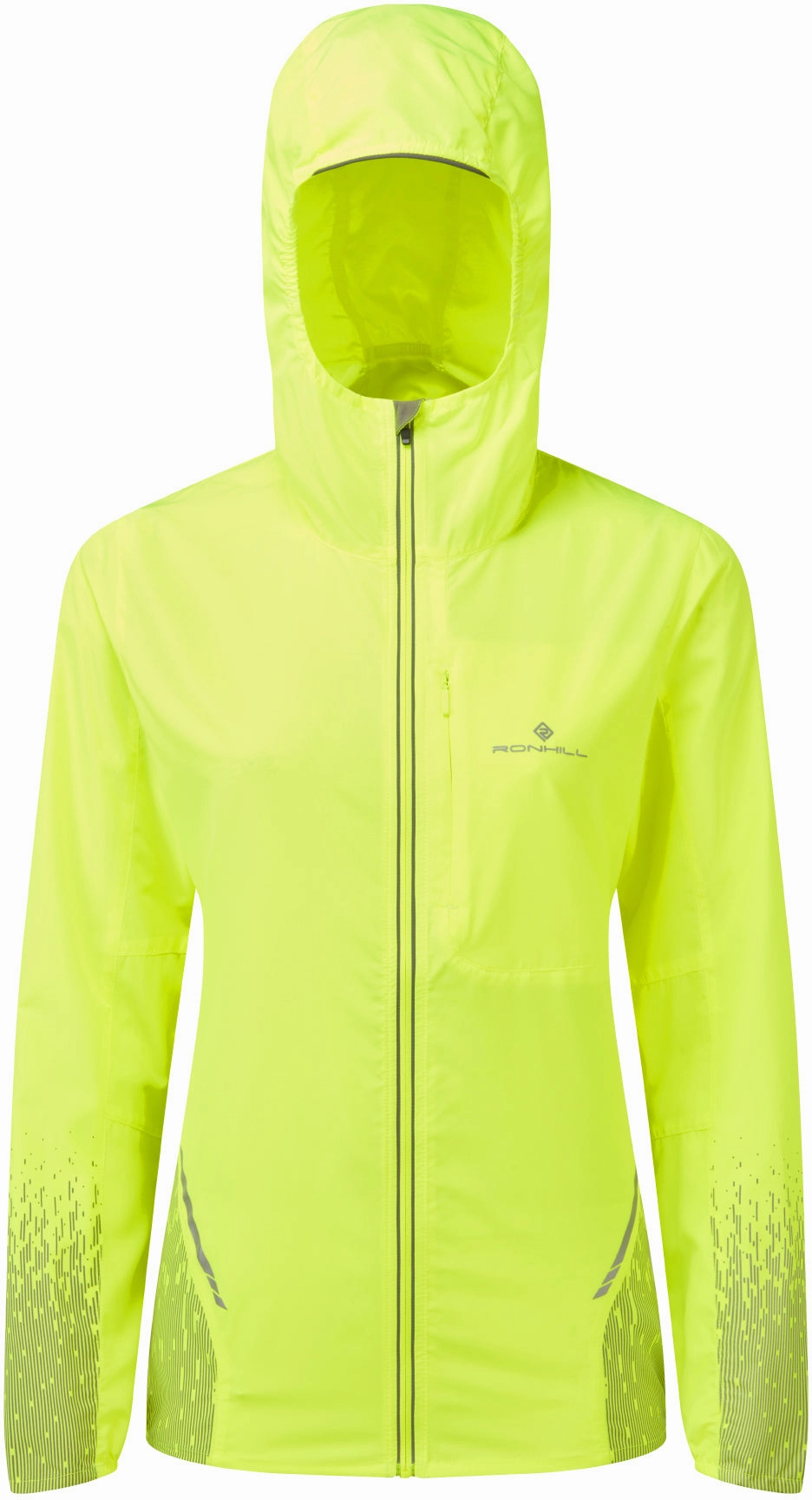 Ronhill Tech Reflect Womens Running Jacket - Yellow Mittens Cold Day Wear