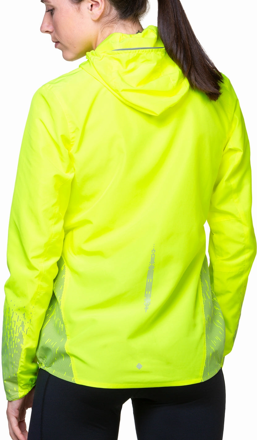Heavy Duty Hardware Cold Guard Ronhill Tech Reflect Womens Running Jacket - Yellow