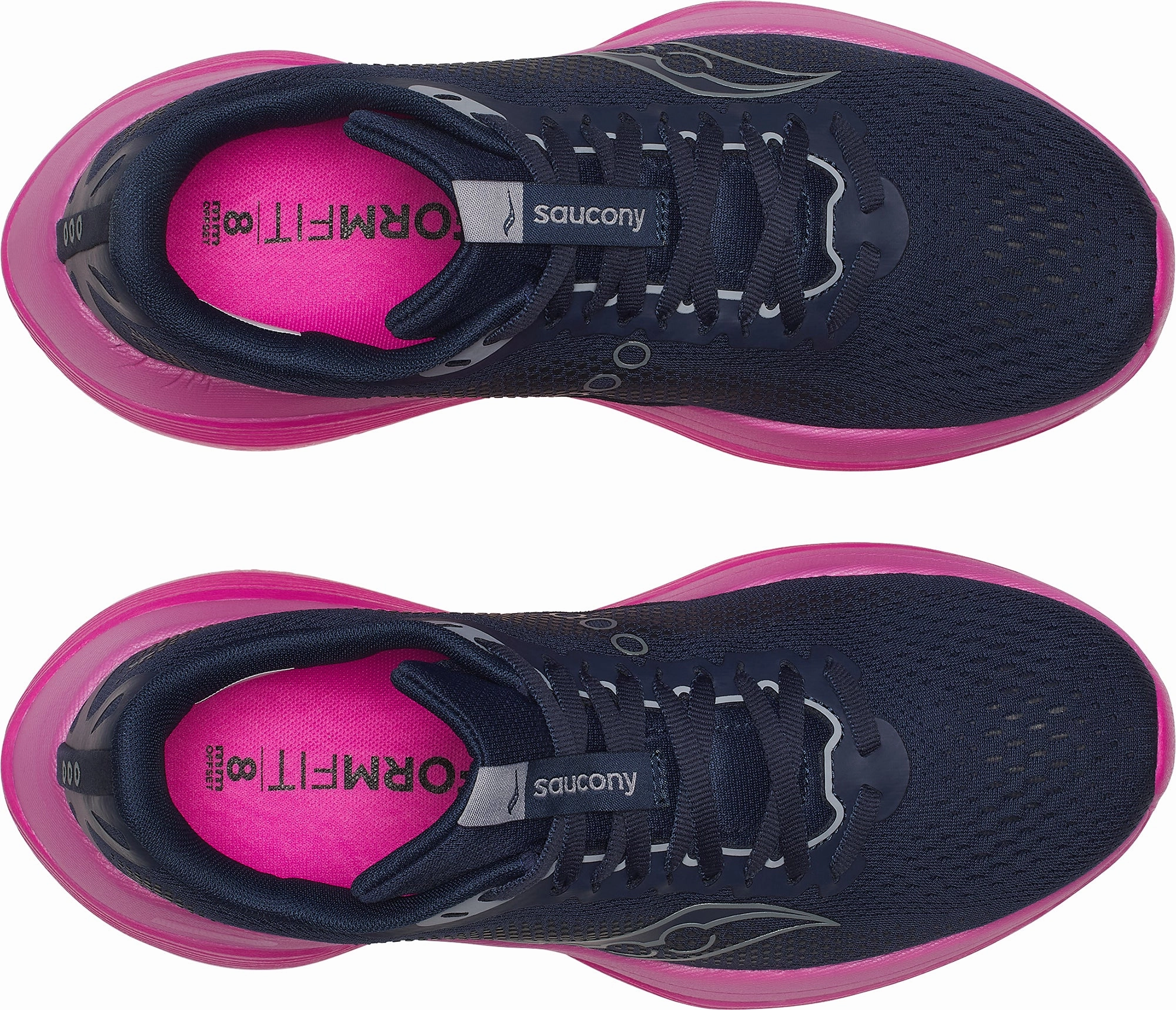 Saucony Endorphin Trainer Womens Running Shoes - Blue Motion Control Arch Molded Grooves