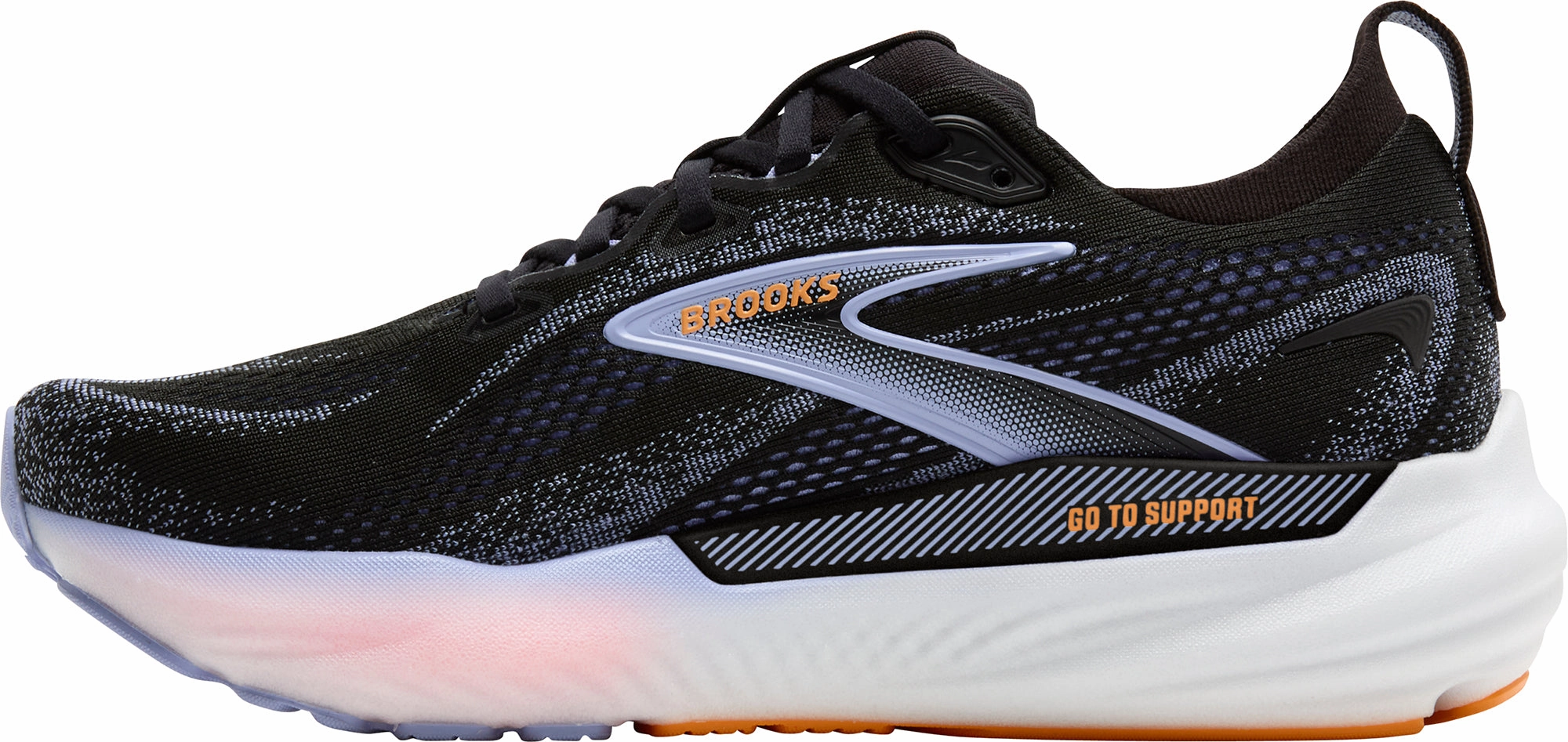 Brooks Glycerin GTS 22 Womens Running Shoes - Black autumn use MultiDirectionalTread