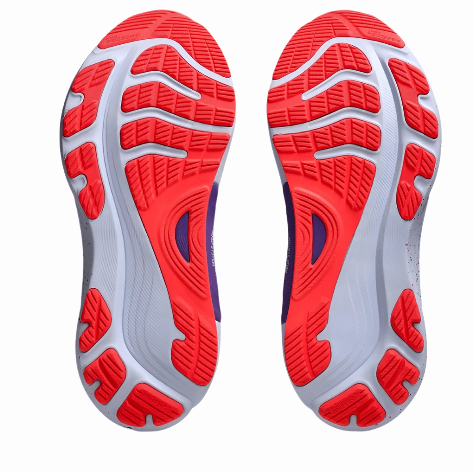 ASICS Women's GEL-KAYANO 32 TOKYO Collection Running Shoes in Cream/Edo Purple AW25 non - slip shoe characteristic