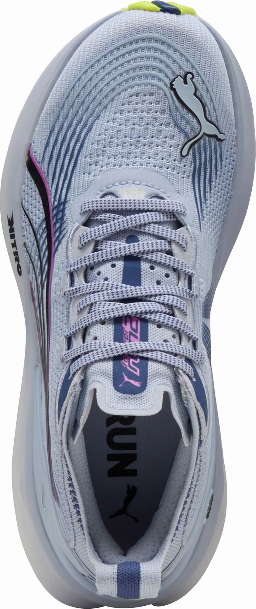 Puma ForeverRun Nitro 2 Womens Running Shoes - Blue Vertical Flex