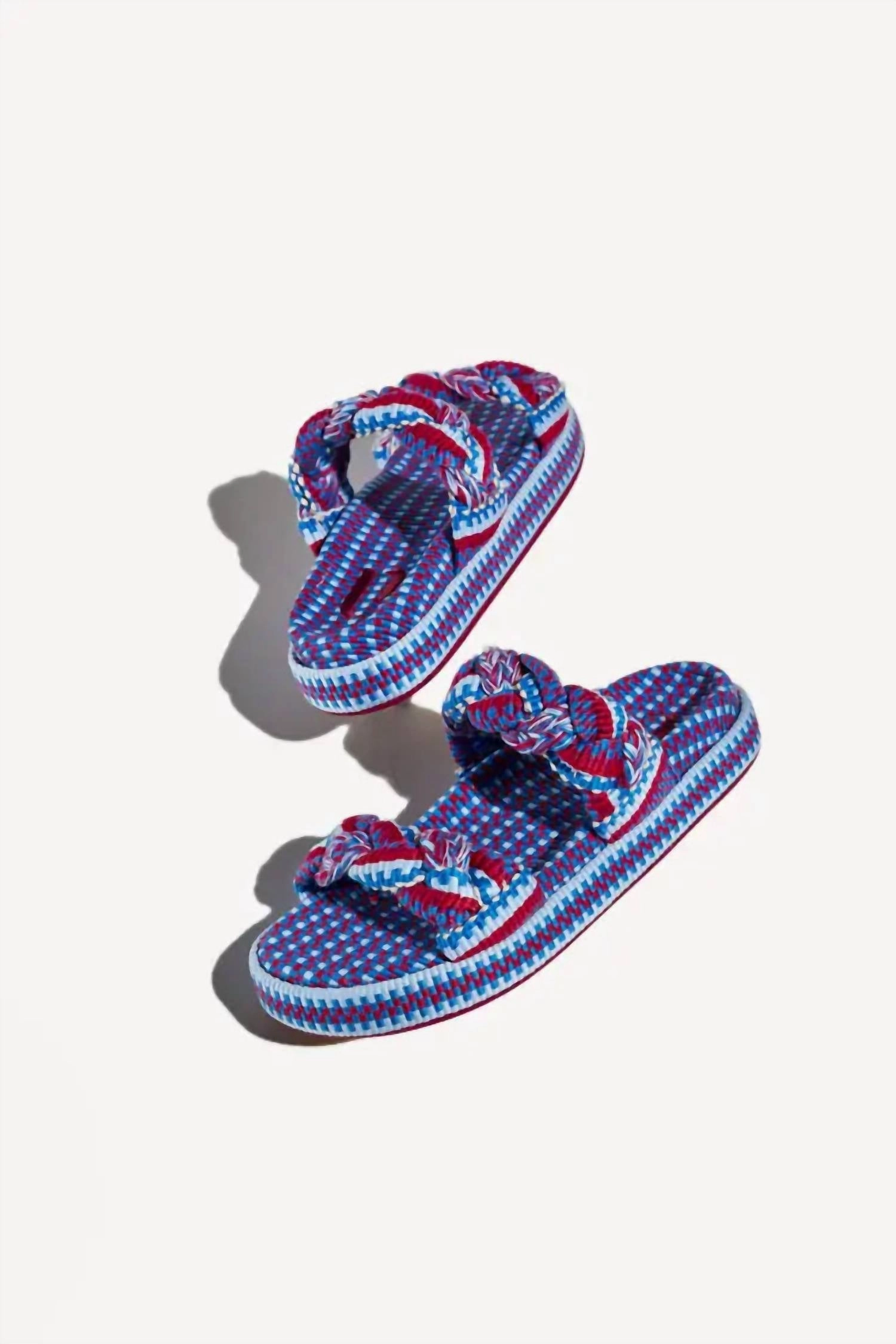 Women's Daniela Two-Tone Slippers In Pomegranate Anti mold