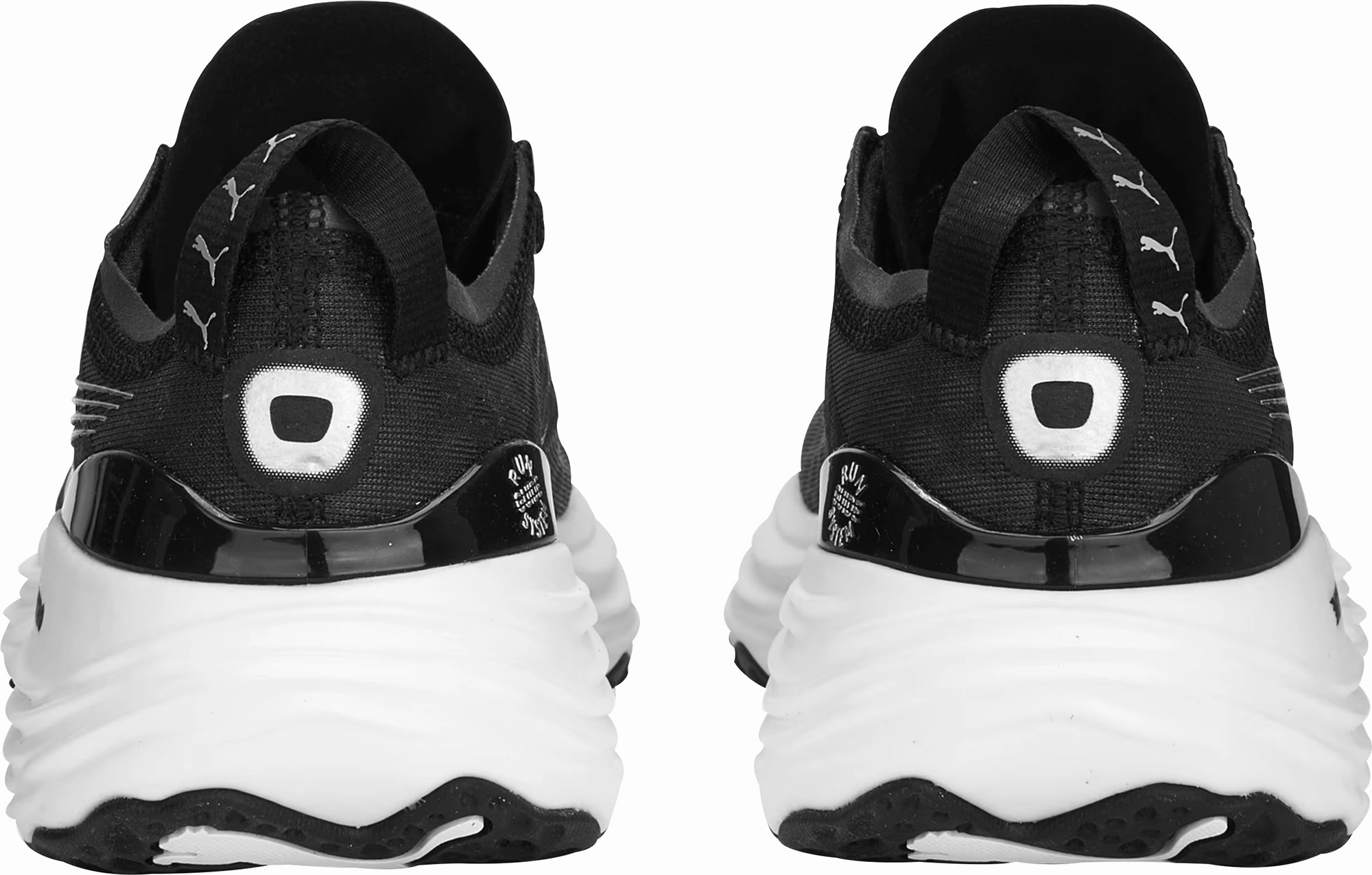 Puma ForeverRun Nitro Womens Running Shoes - Black Gym-Friendly Lightweight