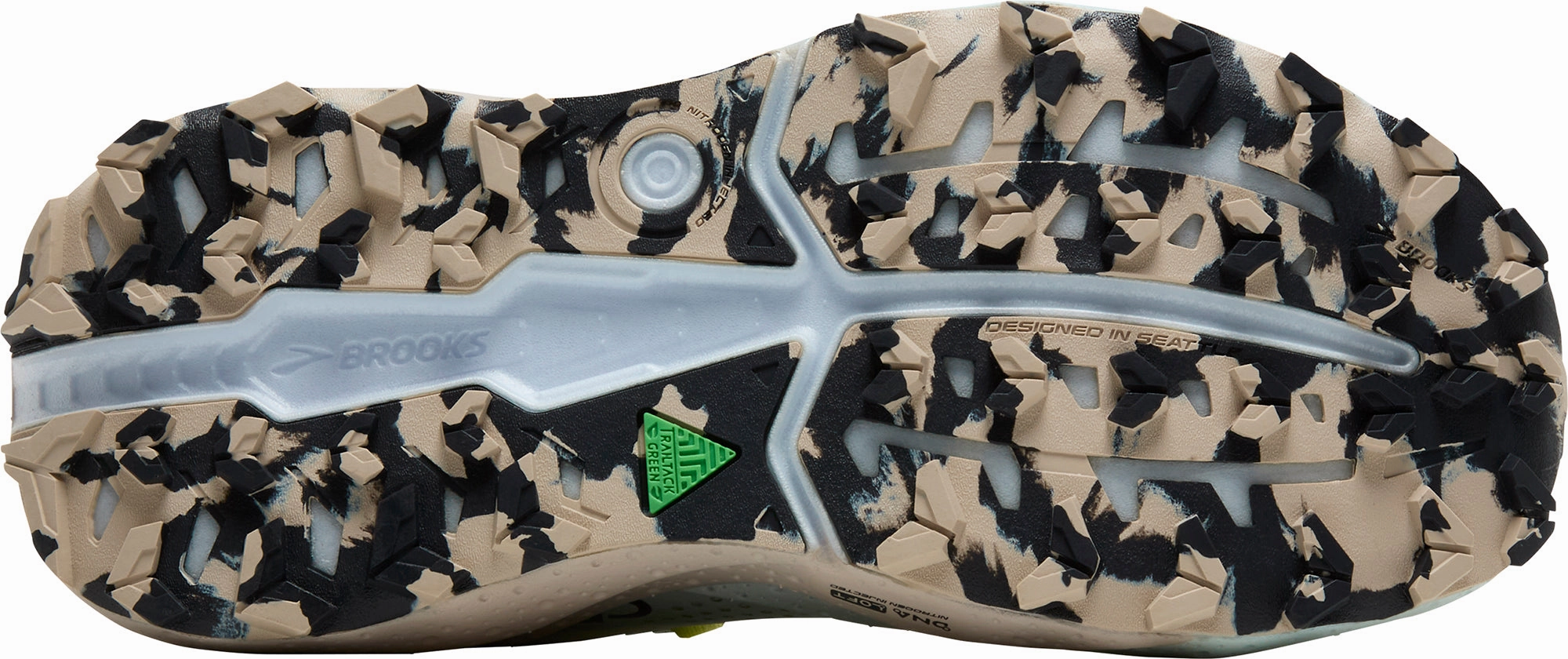 Brooks Caldera 8 Womens Trail Running Shoes - Blue minimalist running shoes