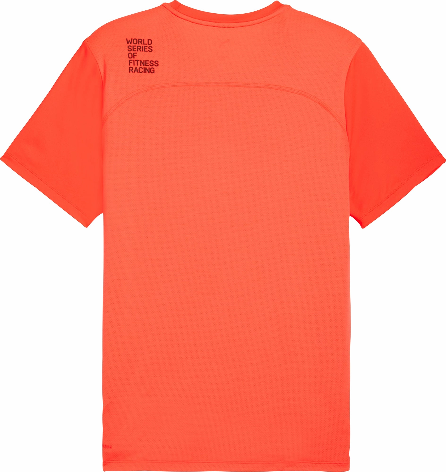 Bold colors Cozy and Light Puma X HYROX Cloudspun ThermoAdapt Short Sleeve Mens Running Top - Red