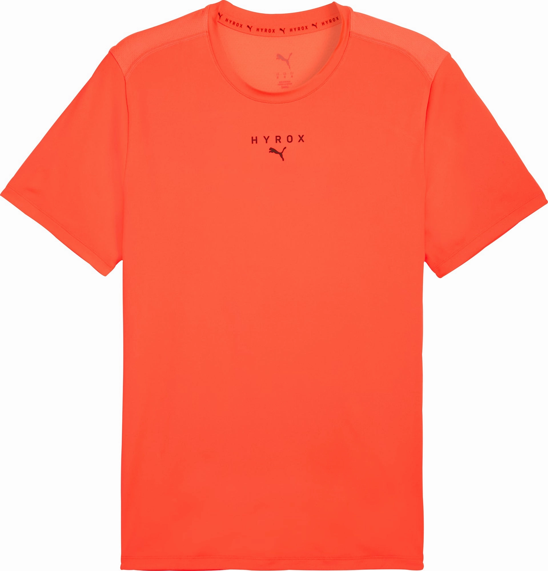 Puma X HYROX Cloudspun ThermoAdapt Short Sleeve Mens Running Top - Red Comfy Stretch Beach relaxation