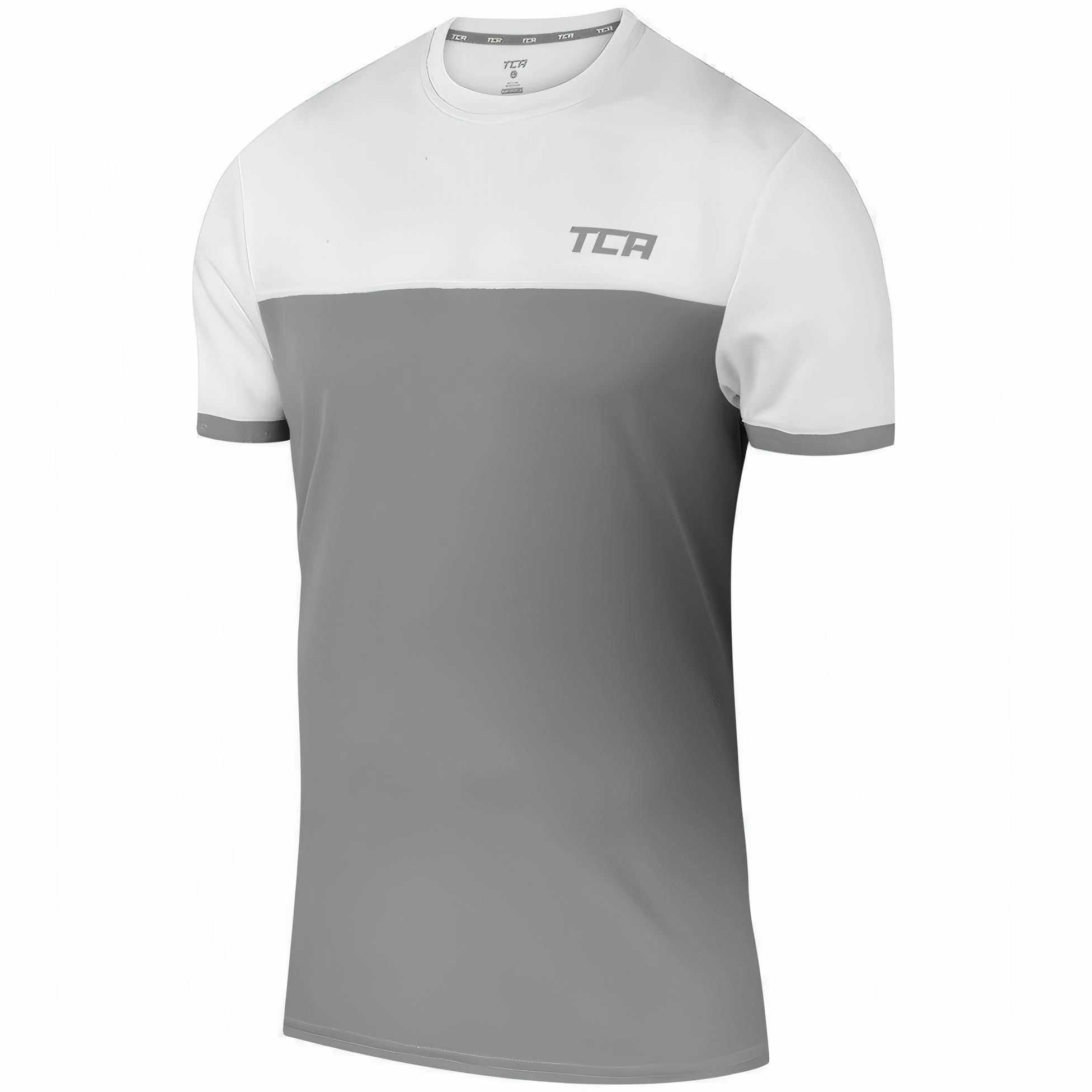 anniversary Comfort Stretch TCA Aeron Short Sleeve Junior Running Top - Grey