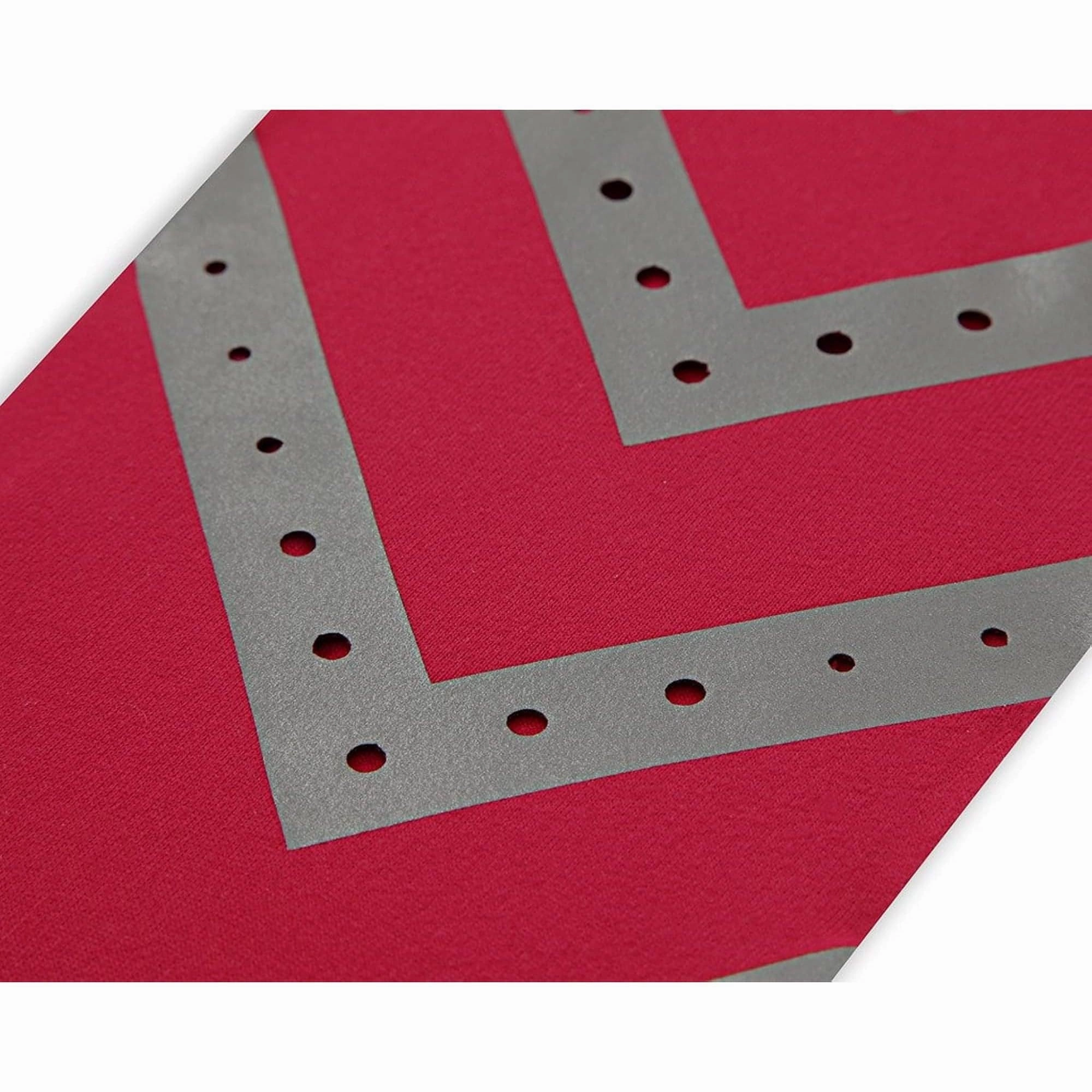 Relaxed Style Stretchable Fabric TCA Laser Tech Reflective Womens Long Running Tights - Pink