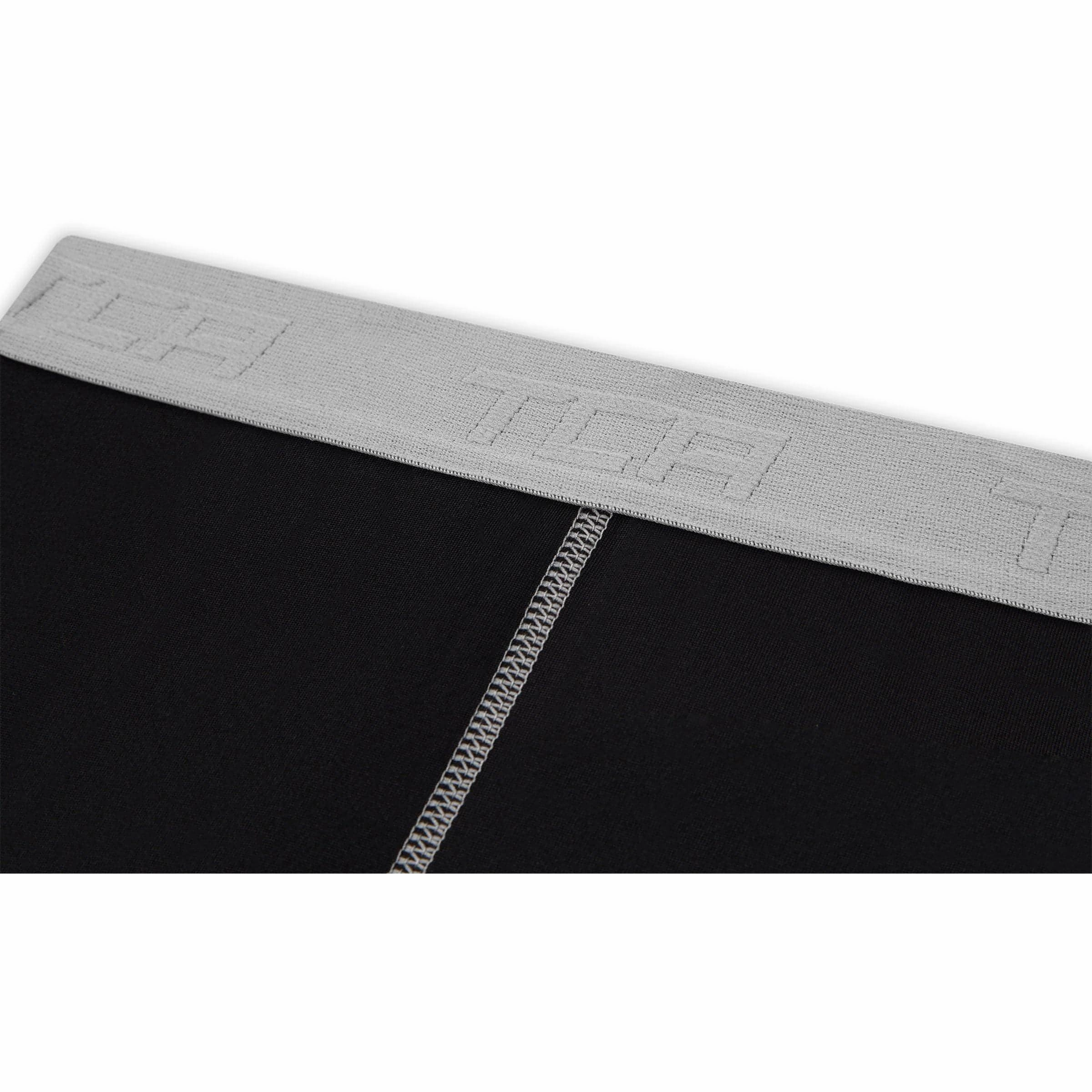 TCA Pro Performance Endurance Womens 3/4 Capri Running Tights - Black Silicone Hem Trim