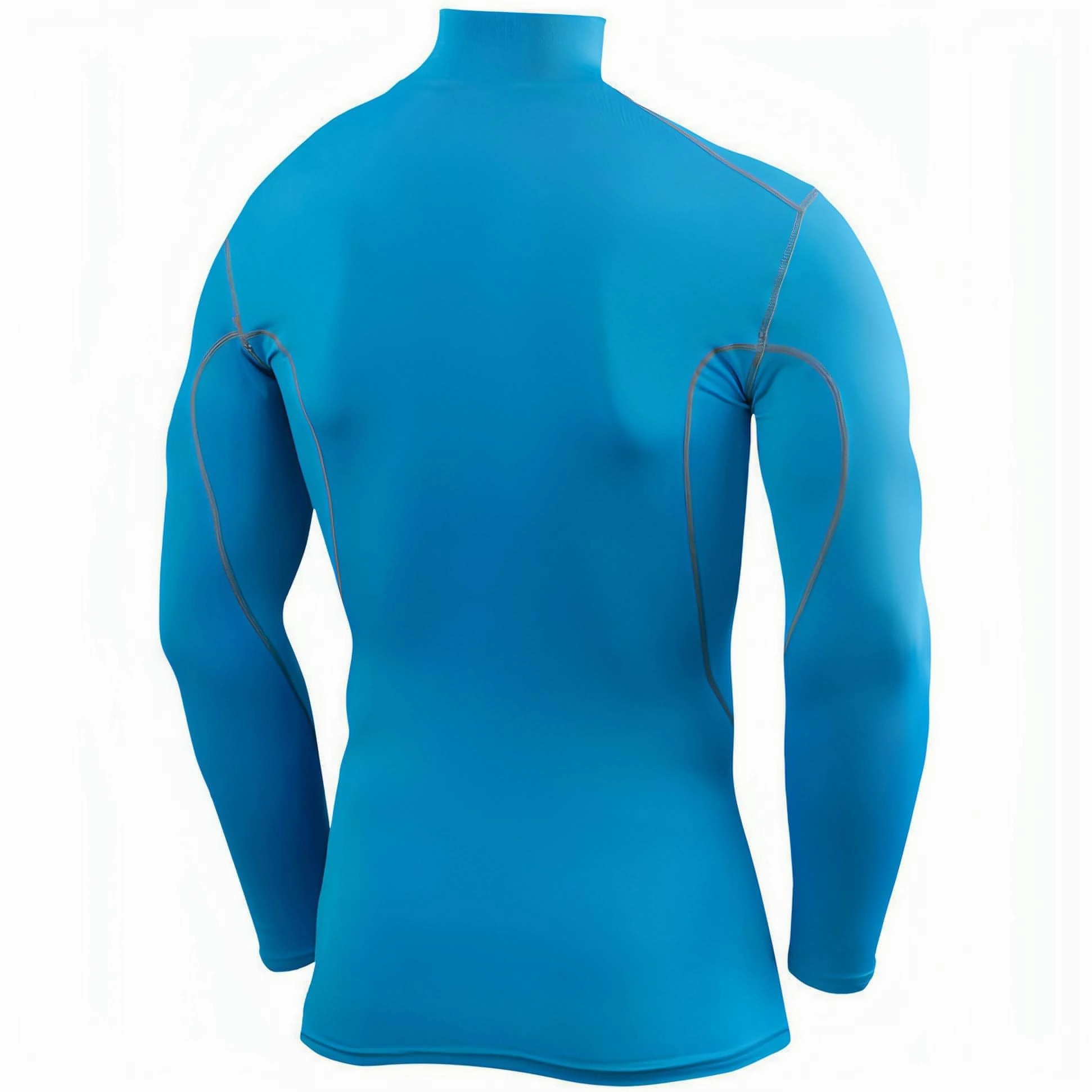 hat Travel - wear TCA Pro Performance Long Sleeve Mock Mens Compression Top - Blue