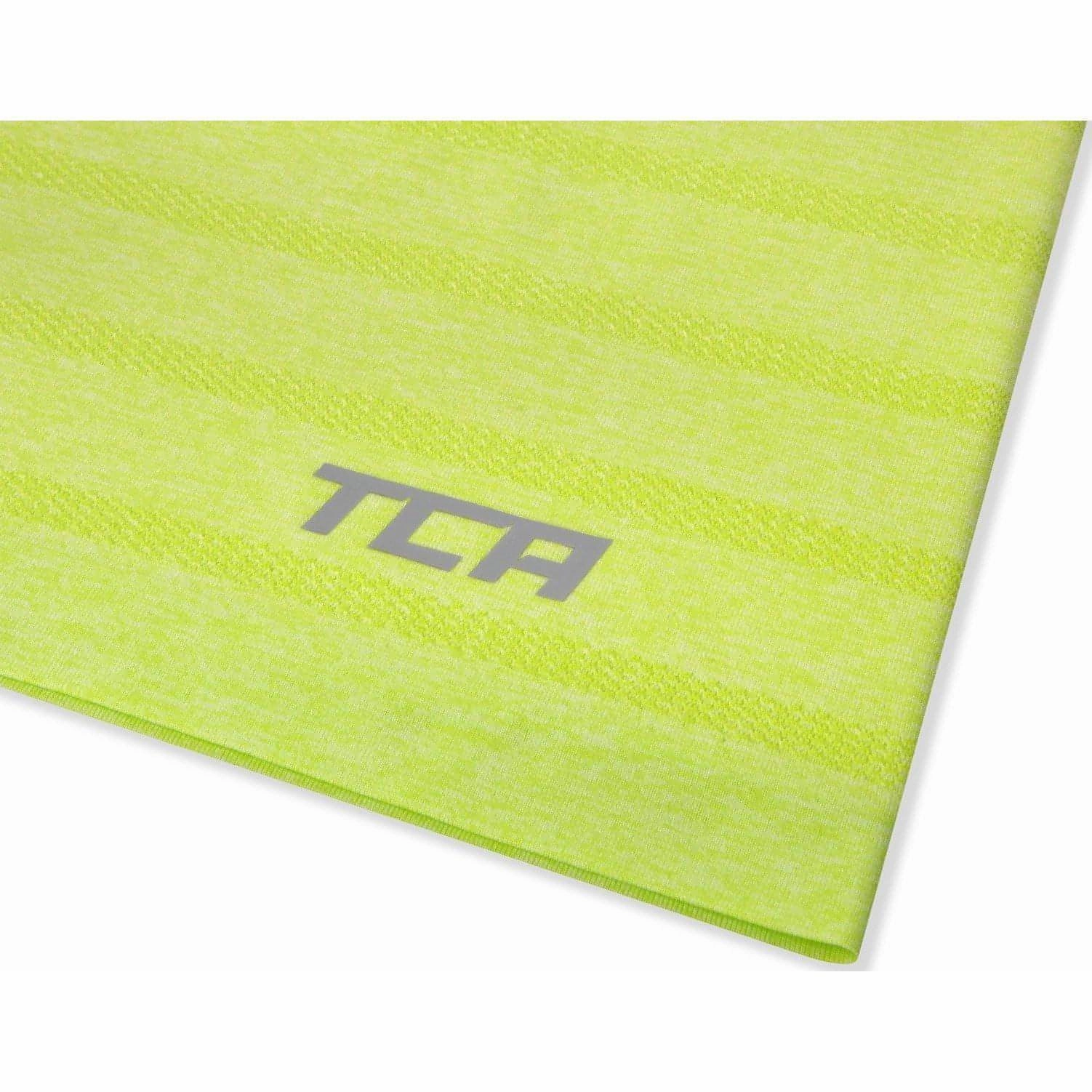 TCA QuickDry SuperKnit Womens Running Vest Tank Top - Green Moisture wicking