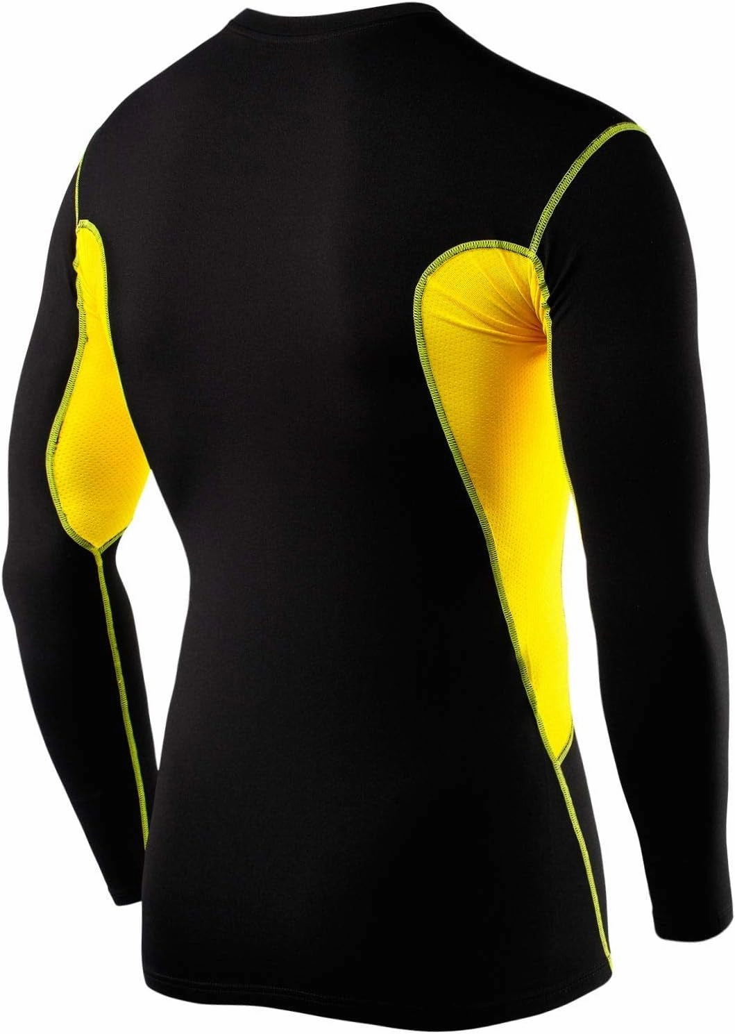 TCA SuperThermal Junior Long Sleeve Compression Top - Black Quick Release Button Design