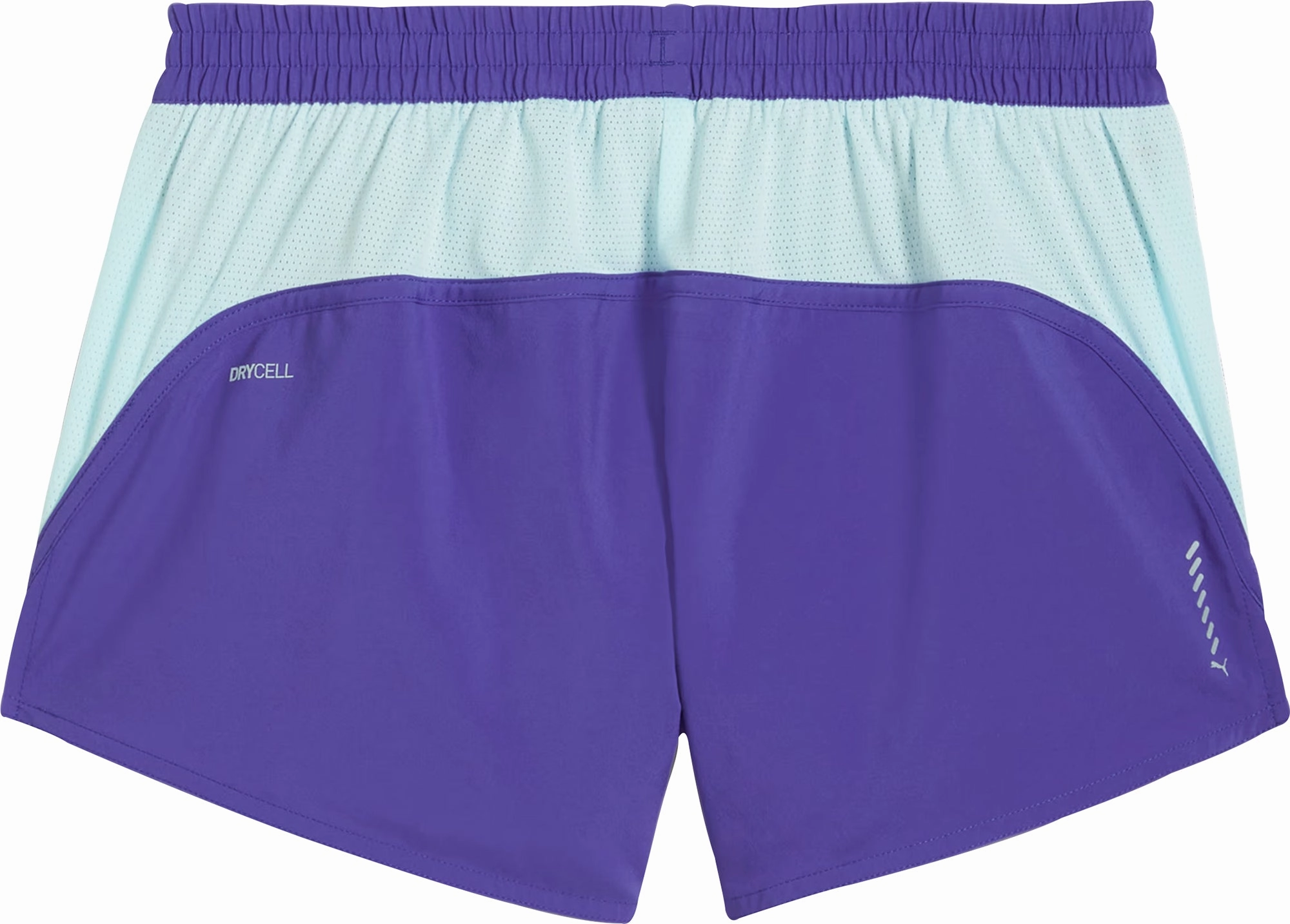 fade resistant color Summer Style Puma Run Favourite Velocity 3 Inch Womens Running Shorts - Blue