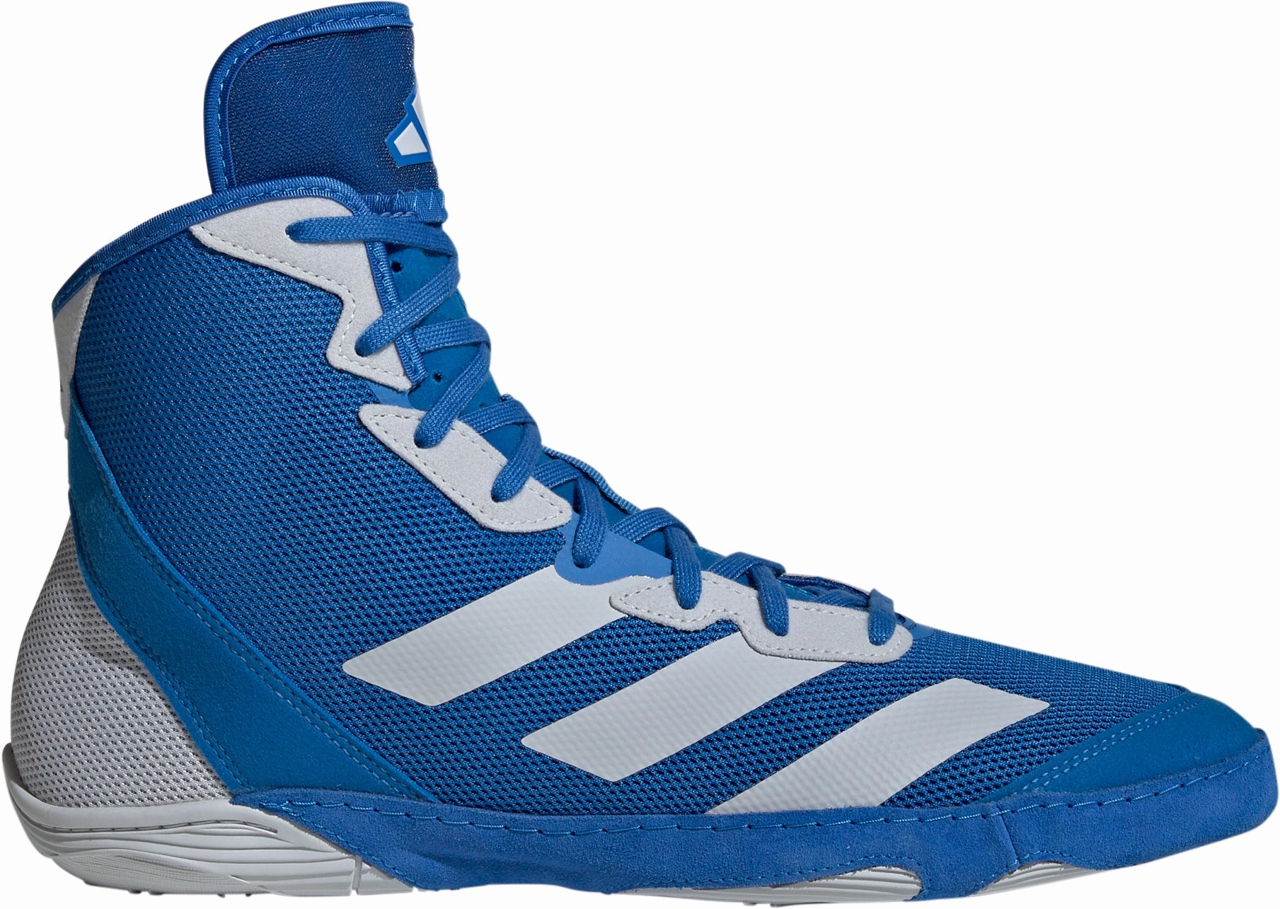 Cushioned Midsole Technology adidas Adizero Wrestling Mens Wrestling Shoes - Blue
