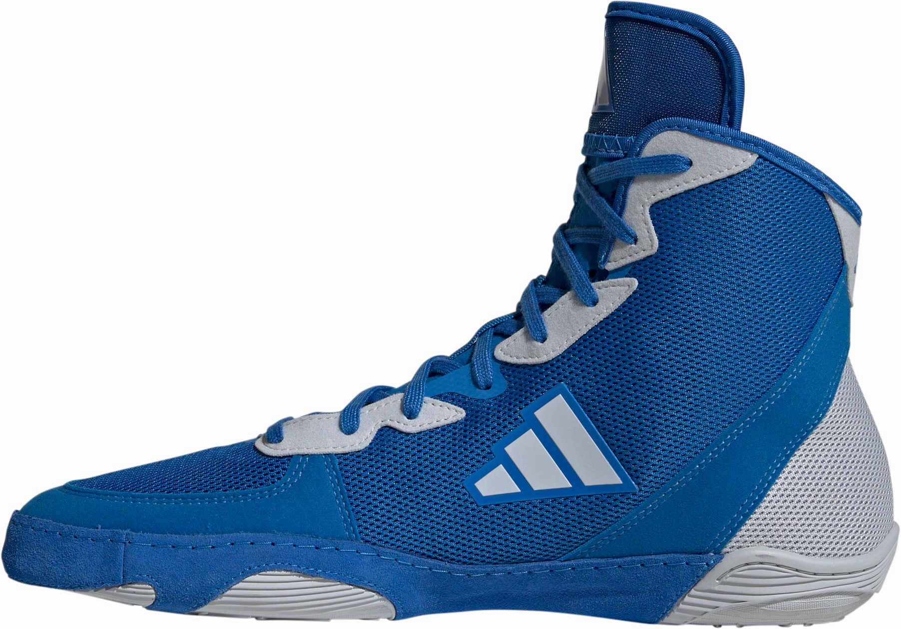 adidas Adizero Wrestling Mens Wrestling Shoes - Blue Work Ready