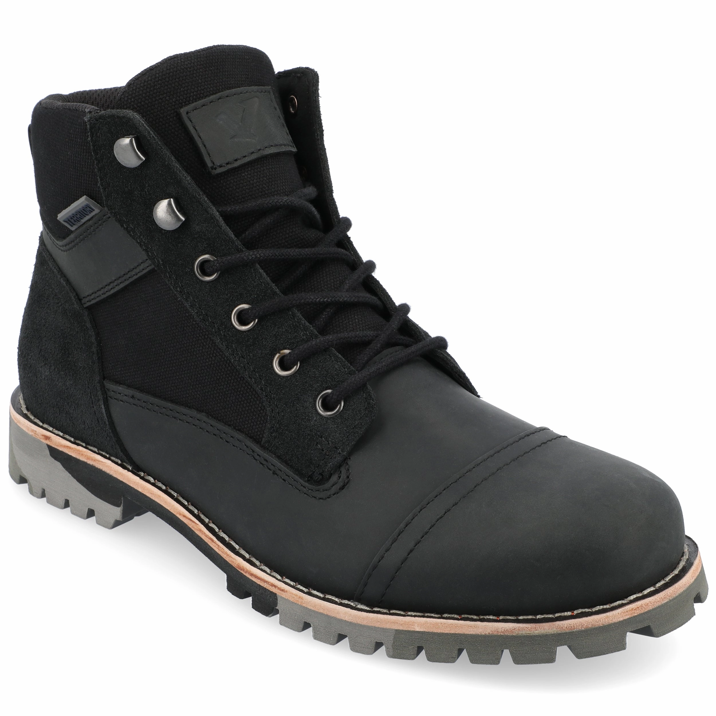 Territory Brute Water Resistant Cap Toe Lace-up Boot pack light