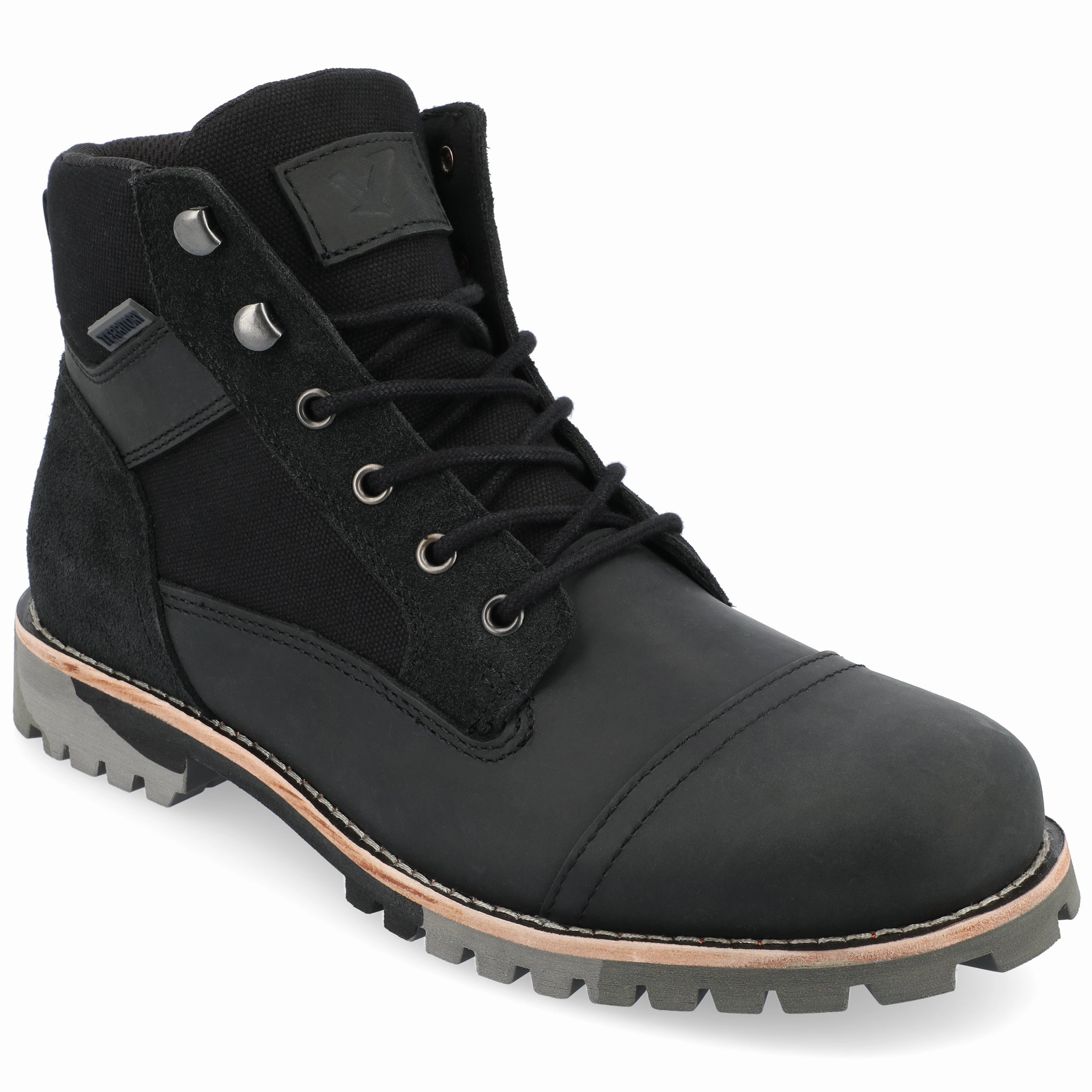 Territory Brute Water Resistant Cap Toe Lace-up Boot synthetic leather Sturdy