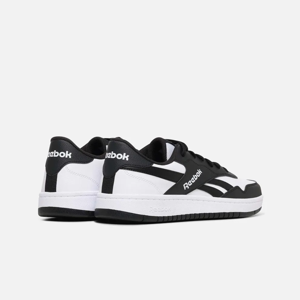 Reebok Men's Bb1000 Black/White Sneaker Shoes Slip Grip