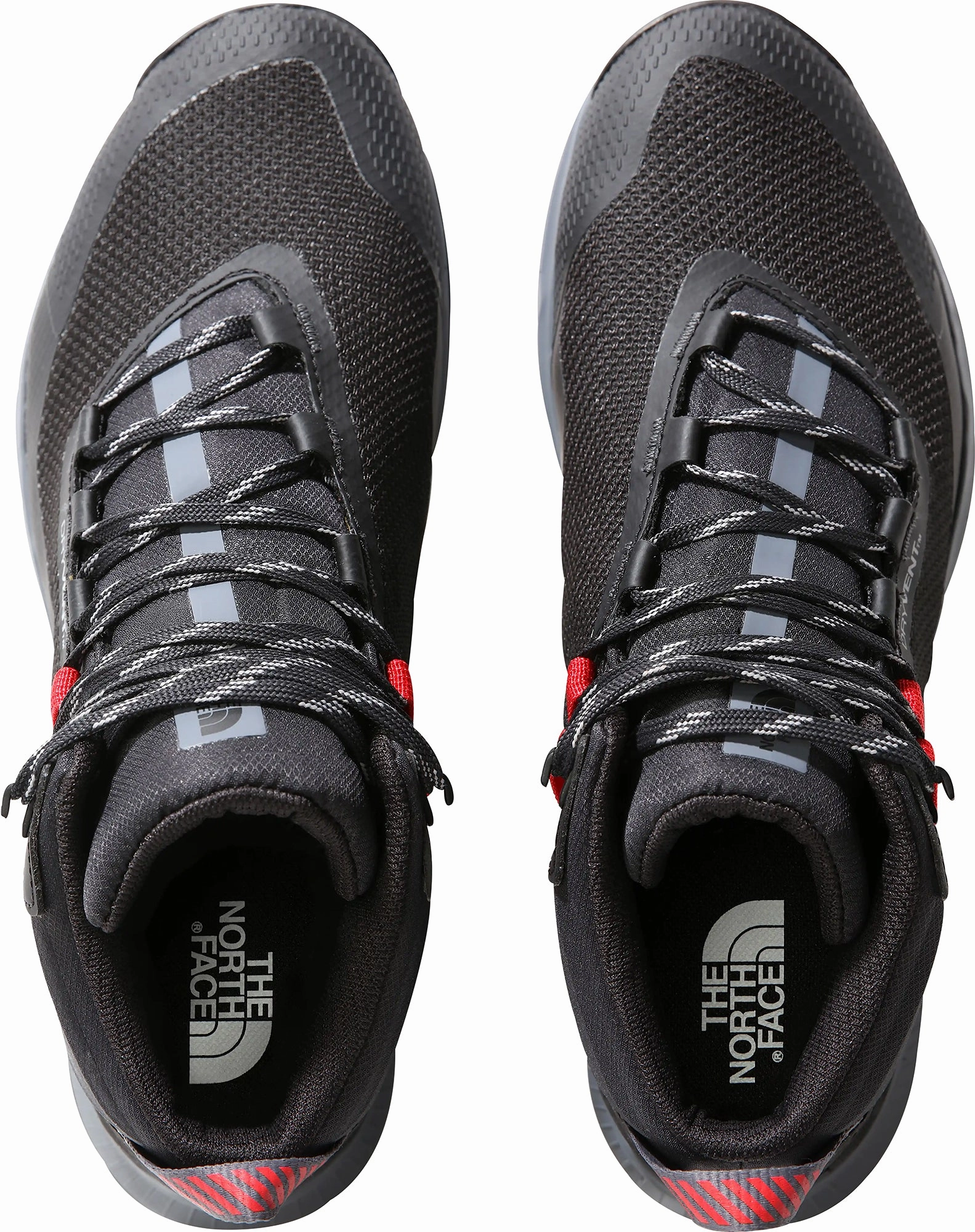 Peak Trek The North Face Cragstone Mid Waterproof Mens Walking Boots - Black