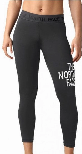 The North Face Flex Mid Rise Womens Long Running Tights - Black Casual Wearer Seamless Design