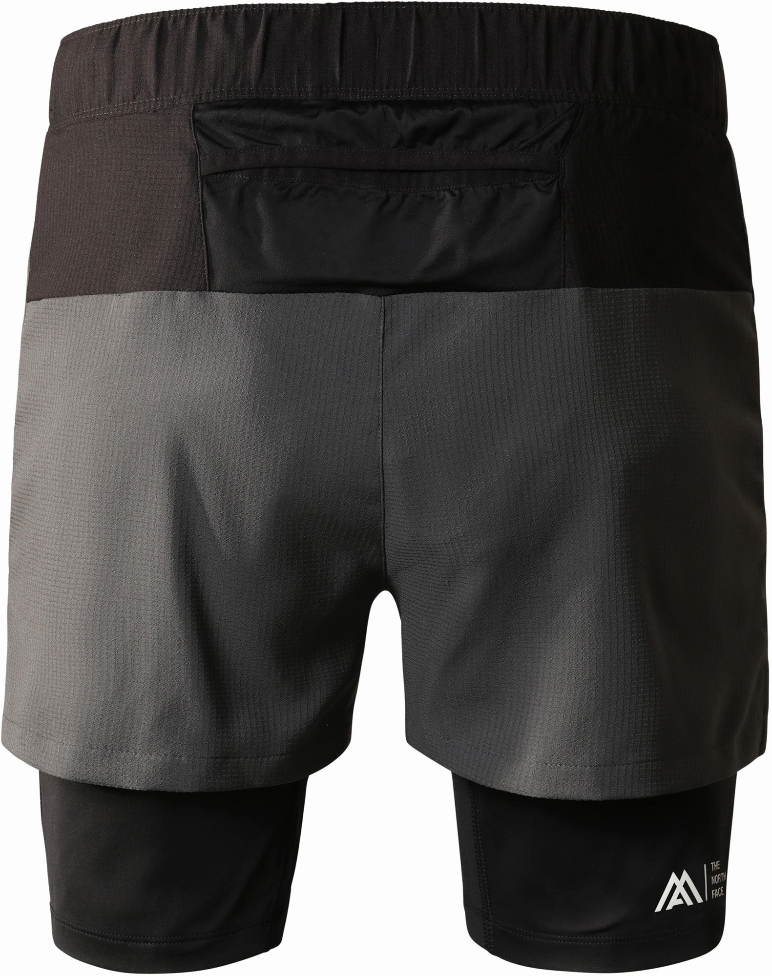 The North Face Lab Dual 2 In 1 Mens Running Shorts - Grey yoga clothing shrink-resistant