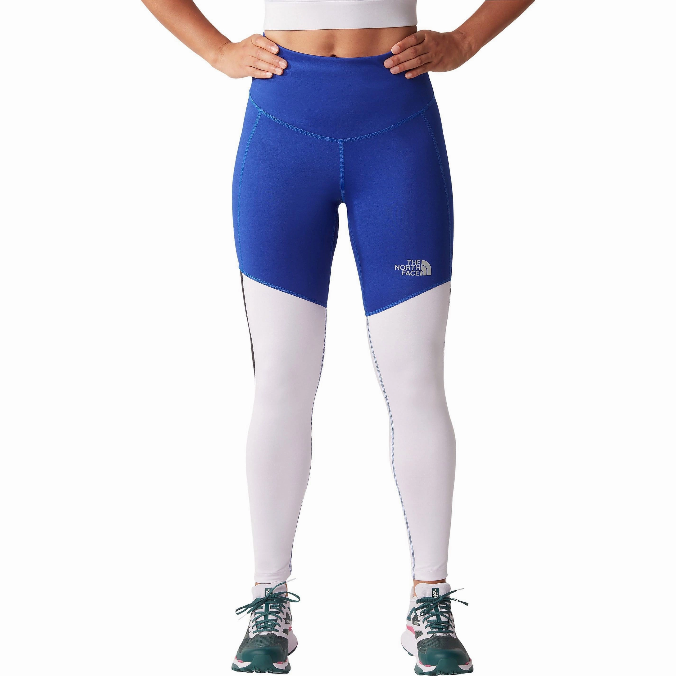 The North Face Run Womens Long Running Tights - Blue Outdoor Lover Eco Friendly All Purpose