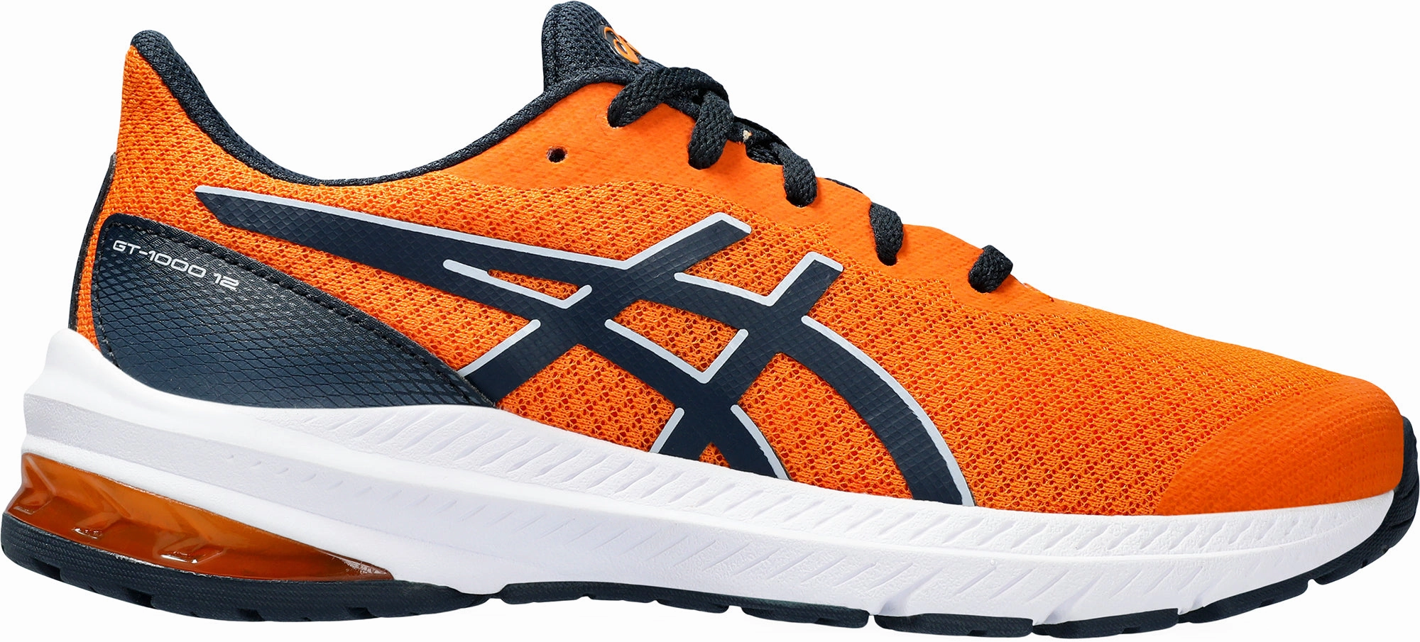 Asics GT 1000 12 GS Junior Running Shoes - Orange Neutral Tone Options