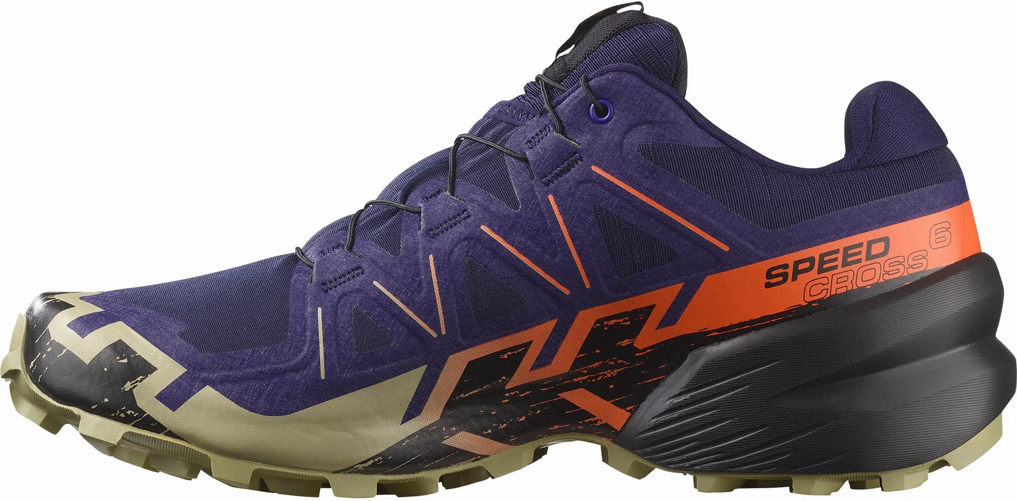 Salomon Speedcross 6 Mens Trail Running Shoes - Blue Happiness