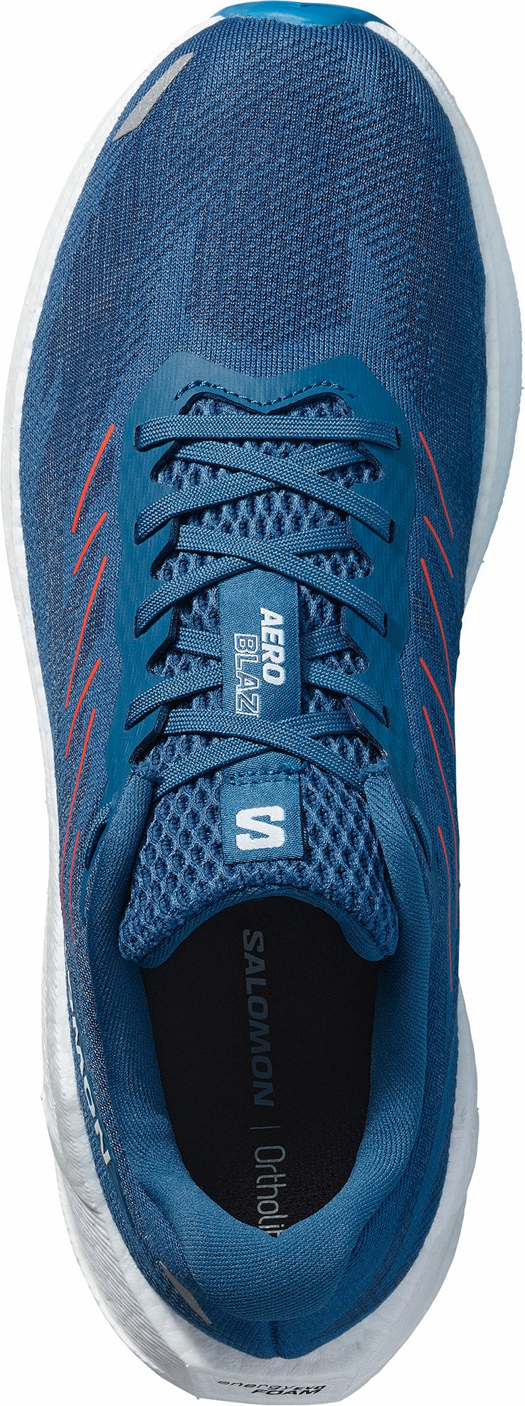Zero Drop Platforms Salomon Aero Blaze 3 Mens Running Shoes - Blue