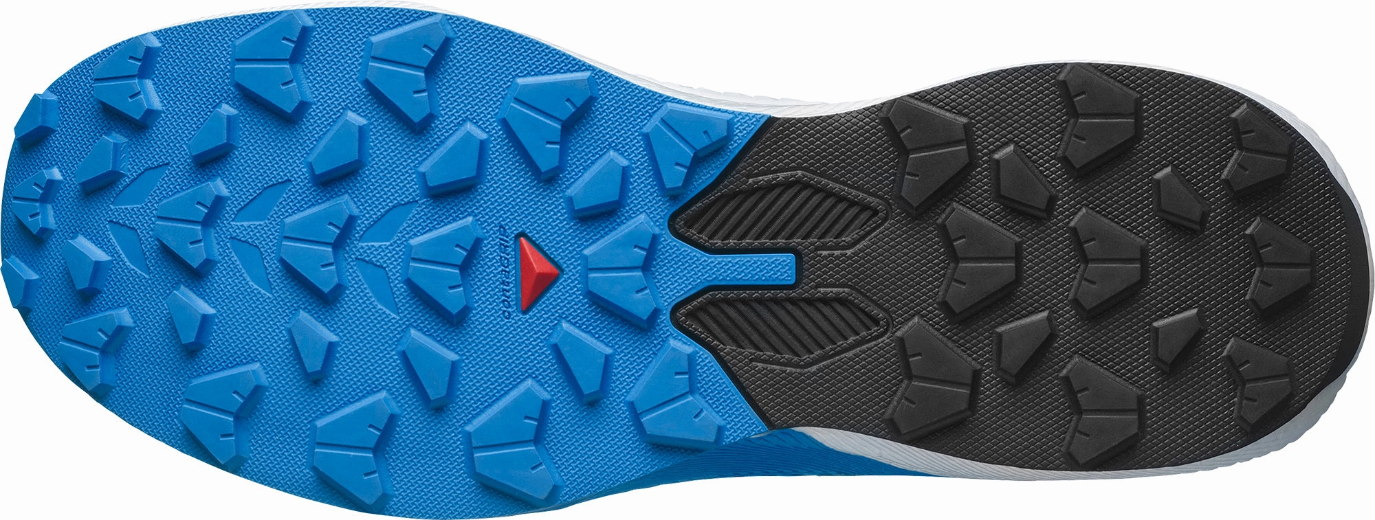 Salomon Pulsar Mens Trail Running Shoes - White Pressure Relief Insole running in a river area shoes