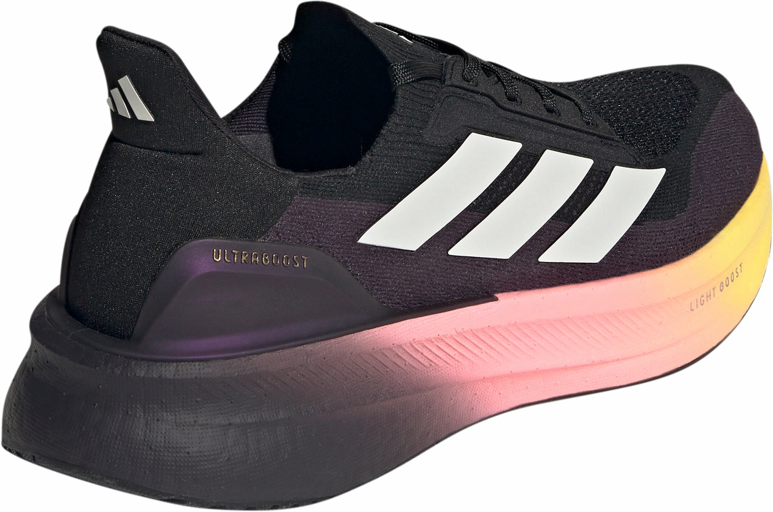 Adaptive Airflow Channels Multi Density Midsoles adidas Ultra Boost 5X Mens Running Shoes - Black