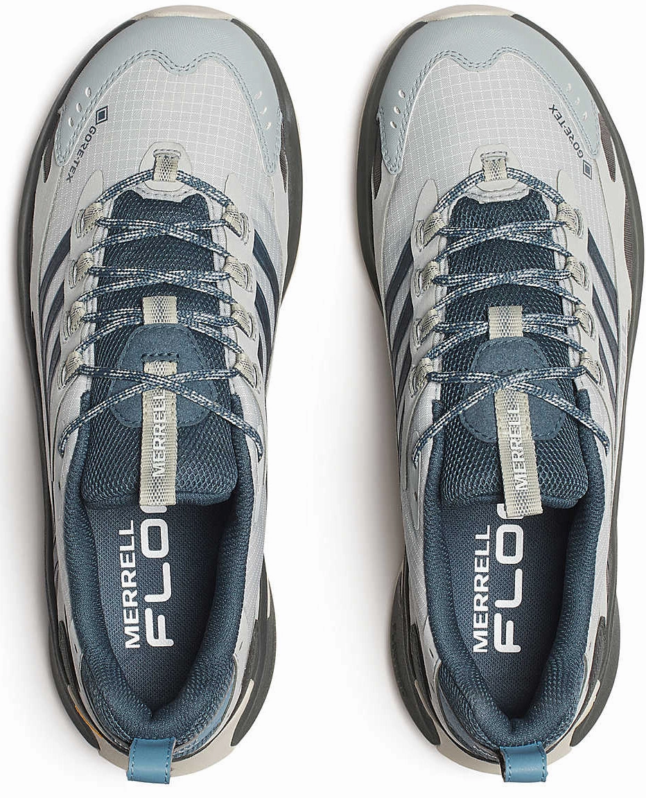 stress - free Impact Absorbing Layers Merrell Moab Speed 2 GORE-TEX Mens Walking Shoes - Blue