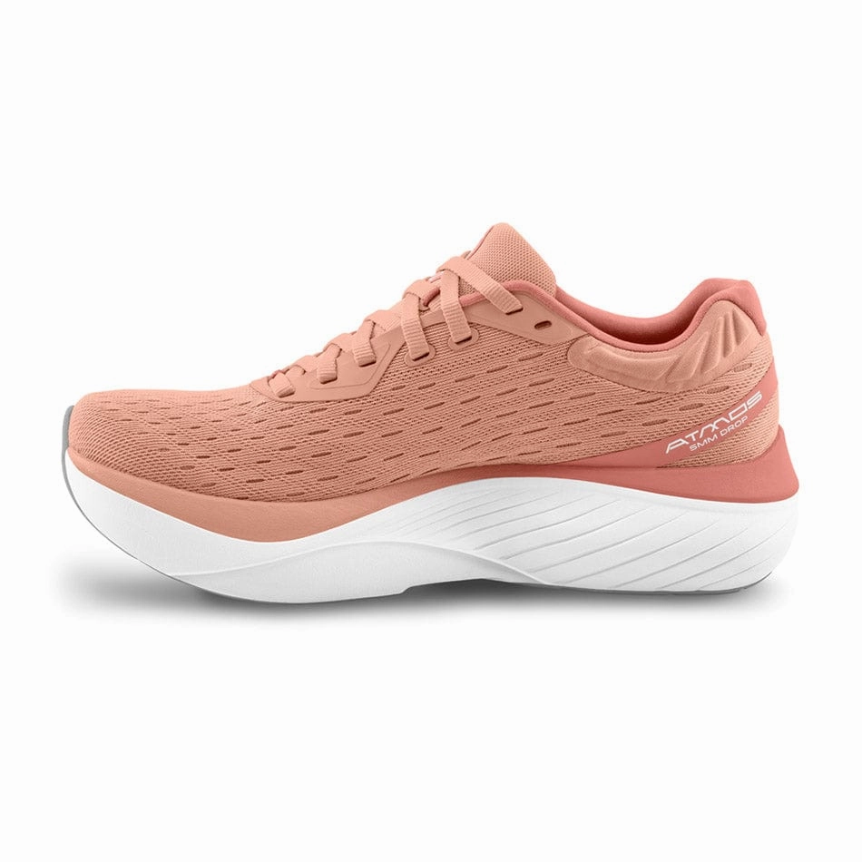 Topo Women's Atmos Running Shoes Dusty Rose/White AW24 running strength training
