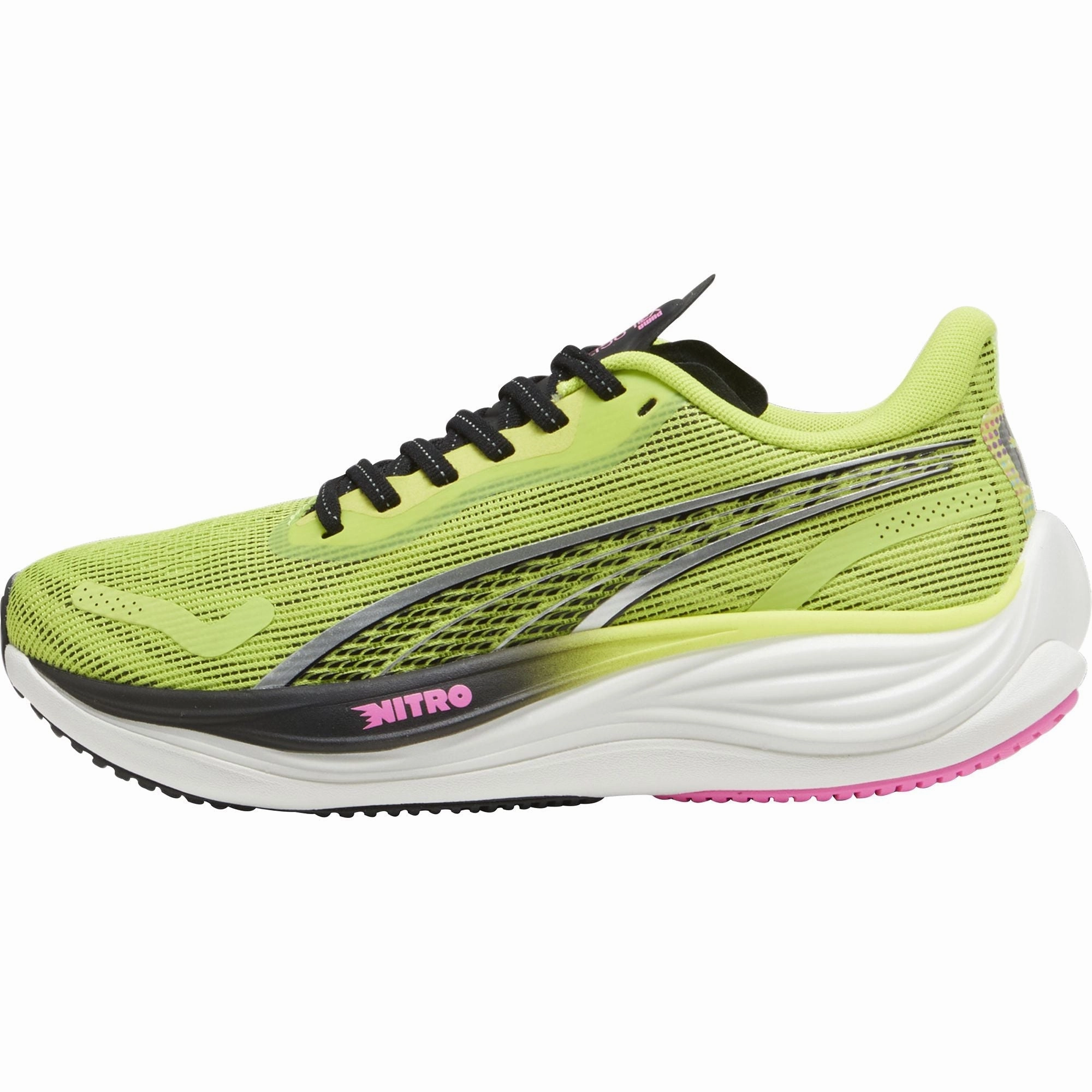 Puma Velocity Nitro 3 Womens Running Shoes - Green Anti   Odor
