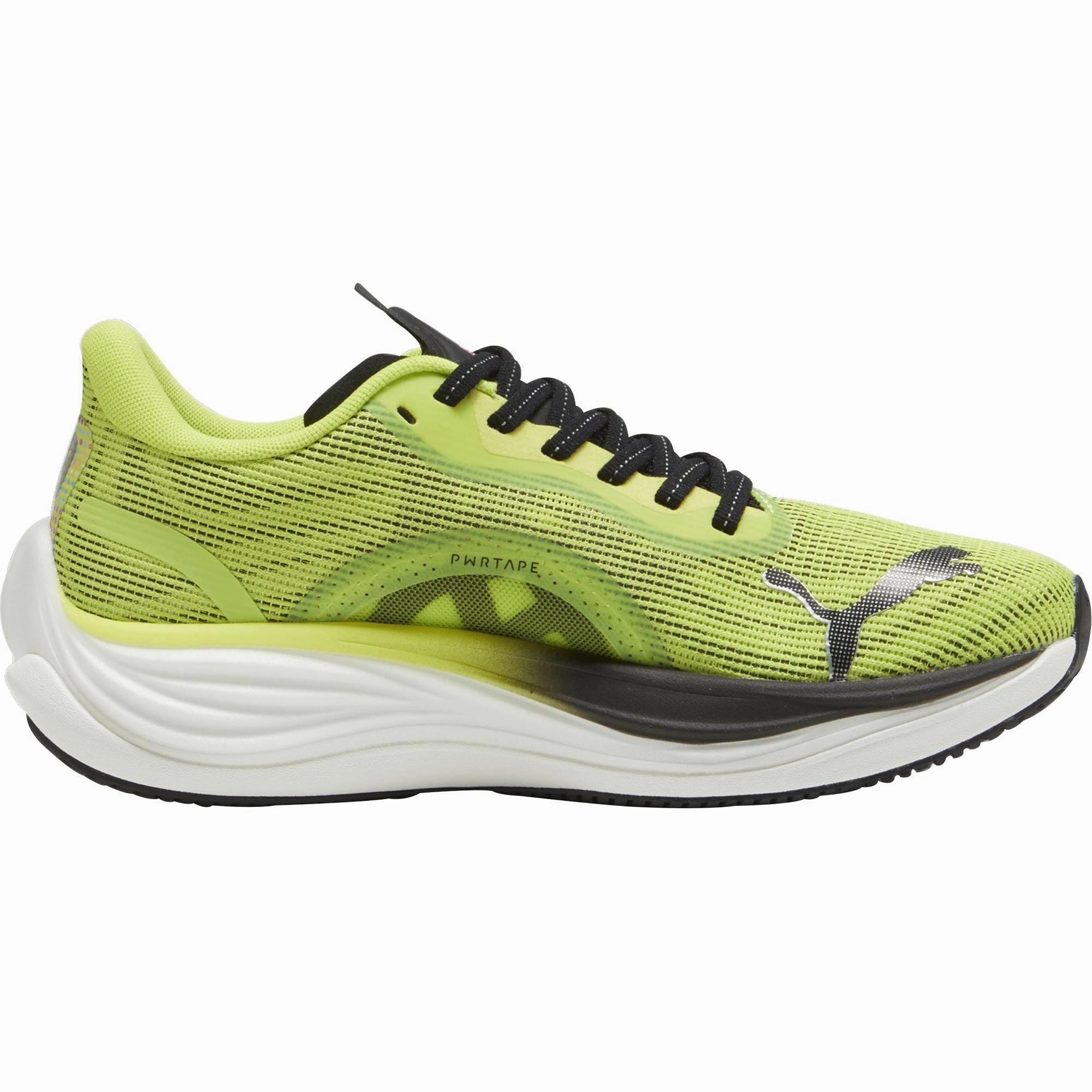Comfort Fit Puma Velocity Nitro 3 Womens Running Shoes - Green