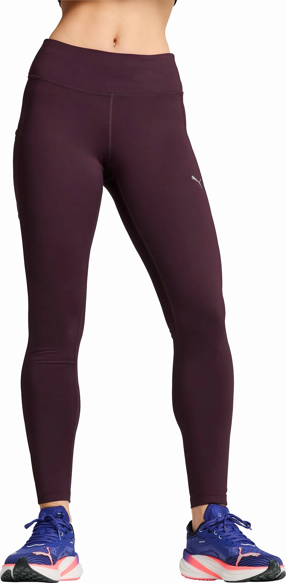 Easy Flex Cycling Trip High Waist Puma Favourites Velocity Womens Long Running Tights - Purple