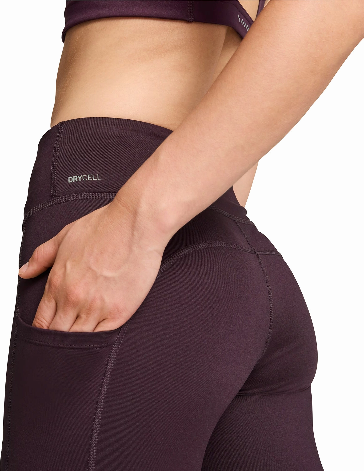 All Day Comfort Puma Favourites Velocity Womens Long Running Tights - Purple