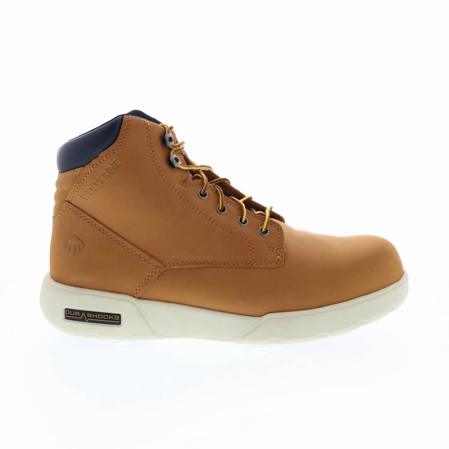 Effortless Look Men's Kickstart Durashocks 6" C-Max Comp Toe Work Boot - Medium Width In Wheat