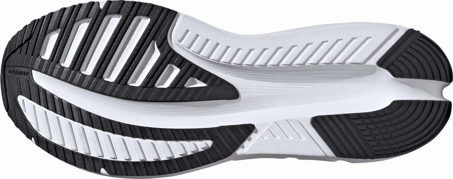 foam sole shoe trait hook - and - loop running option adidas Adistar 4.0 Mens Running Shoes - Black