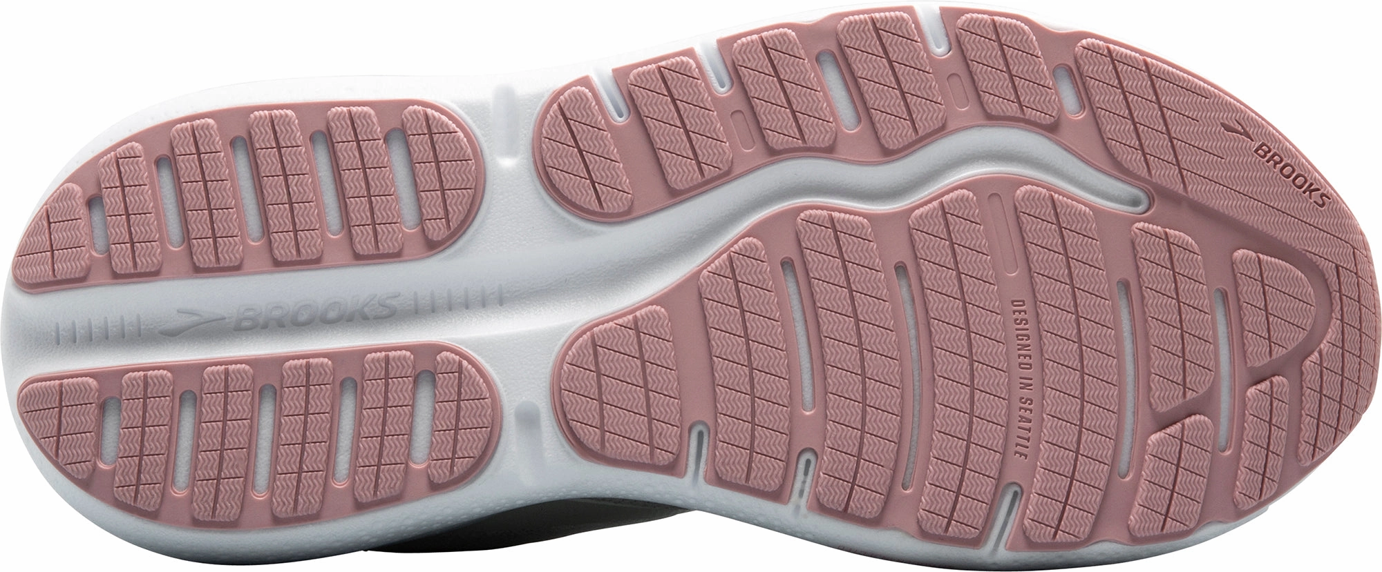 Flexible Material Brooks Ghost Max 2 Womens Running Shoes - Cream