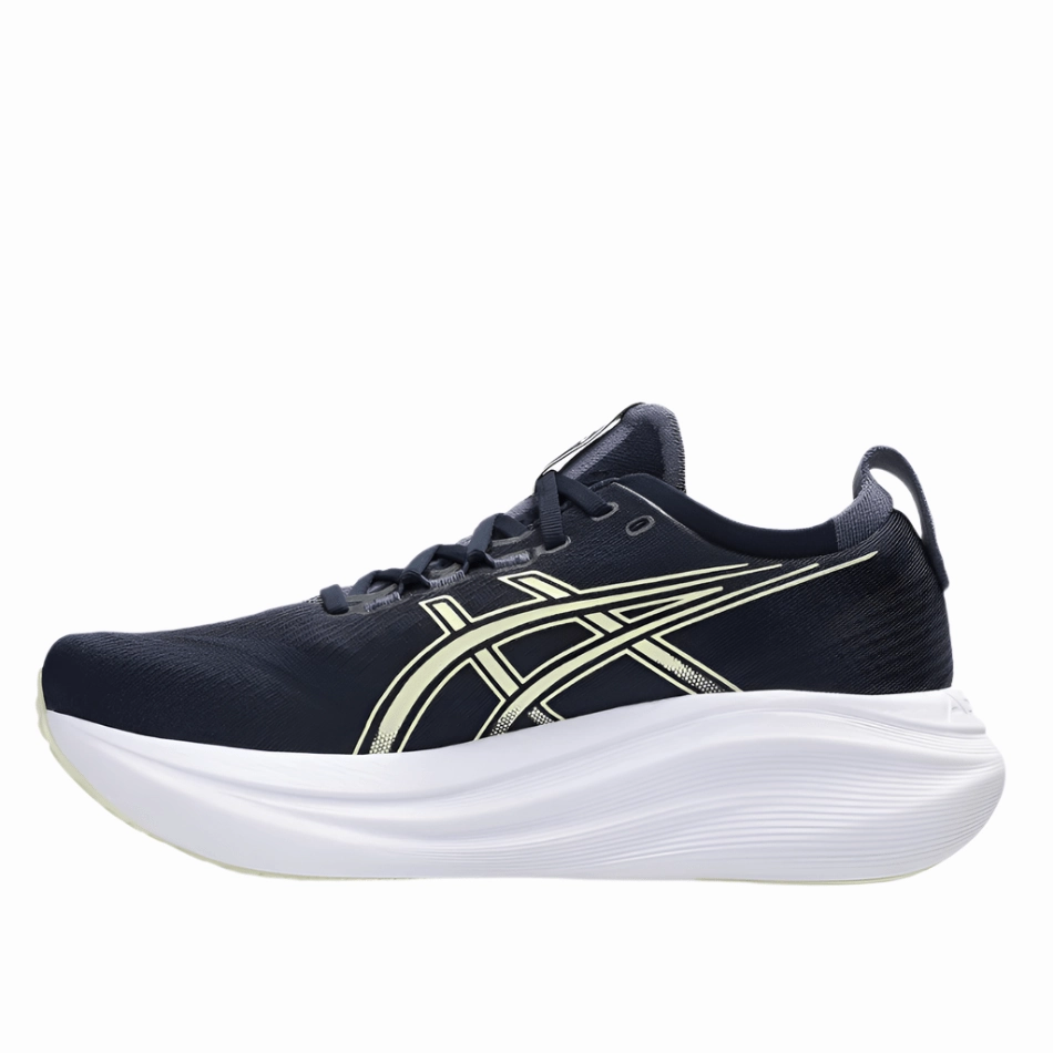 ASICS Men's GEL-NIMBUS 27 Running Shoes in Midnight/Vanilla AW25 arid