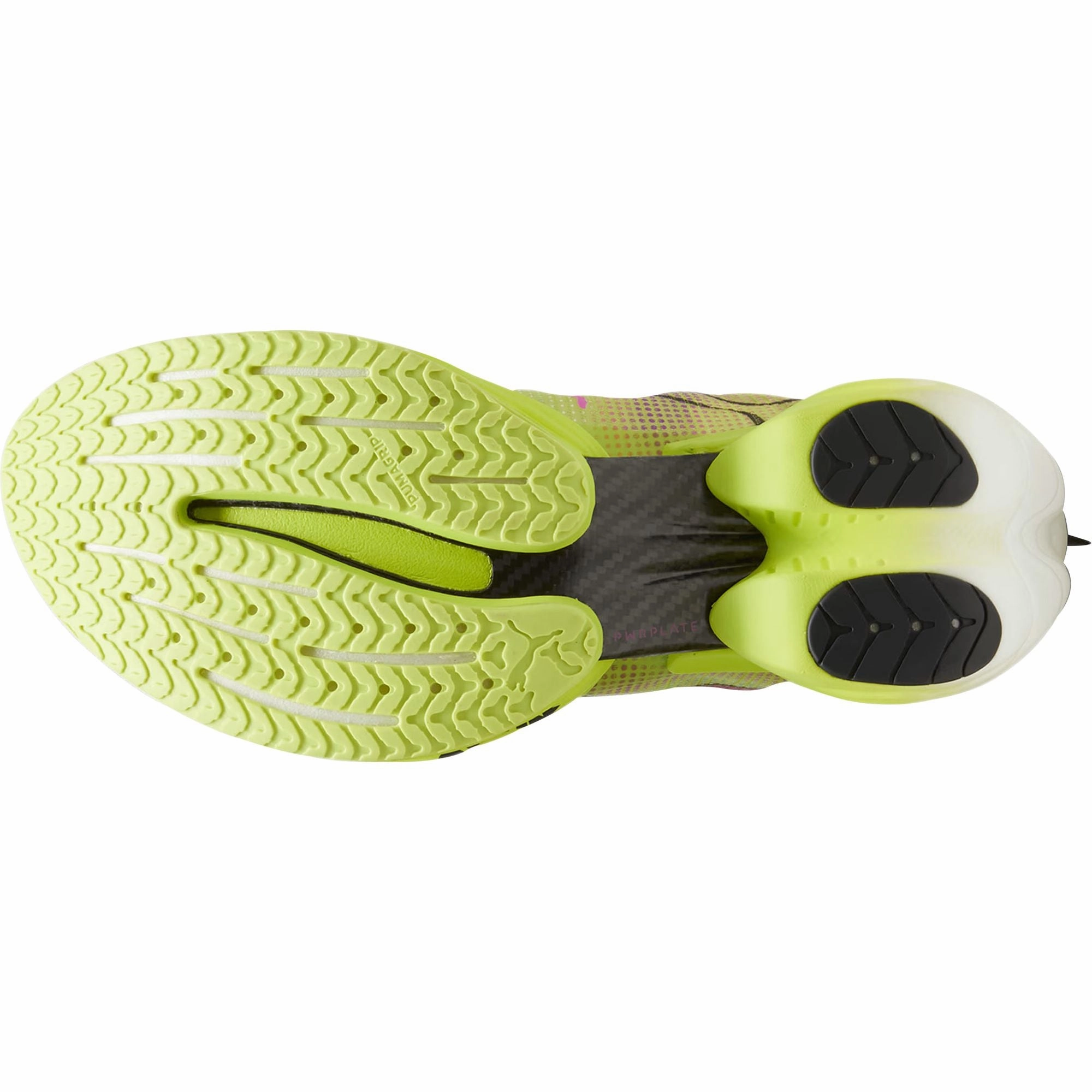 3D Molded Heel Cushion Puma Fast-R Nitro Elite 2 Mens Running Shoes - Green