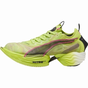 metatarsal - support shoes running shoes for half - marathons Puma Fast-R Nitro Elite 2 Mens Running Shoes - Green