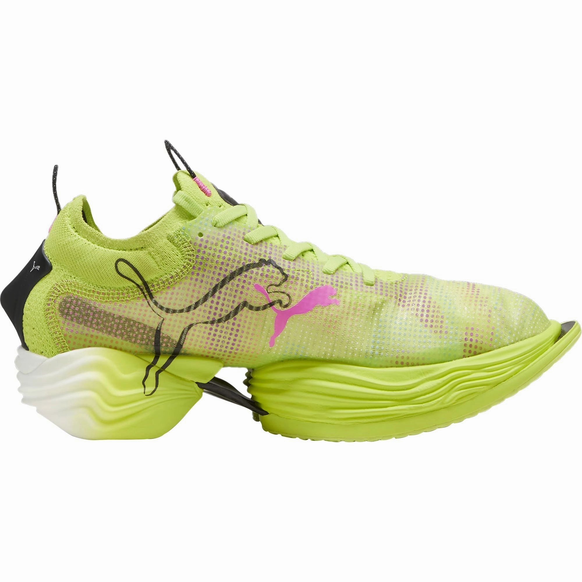 Puma Fast-R Nitro Elite 2 Mens Running Shoes - Green competition equipment Supportive Heel Cup