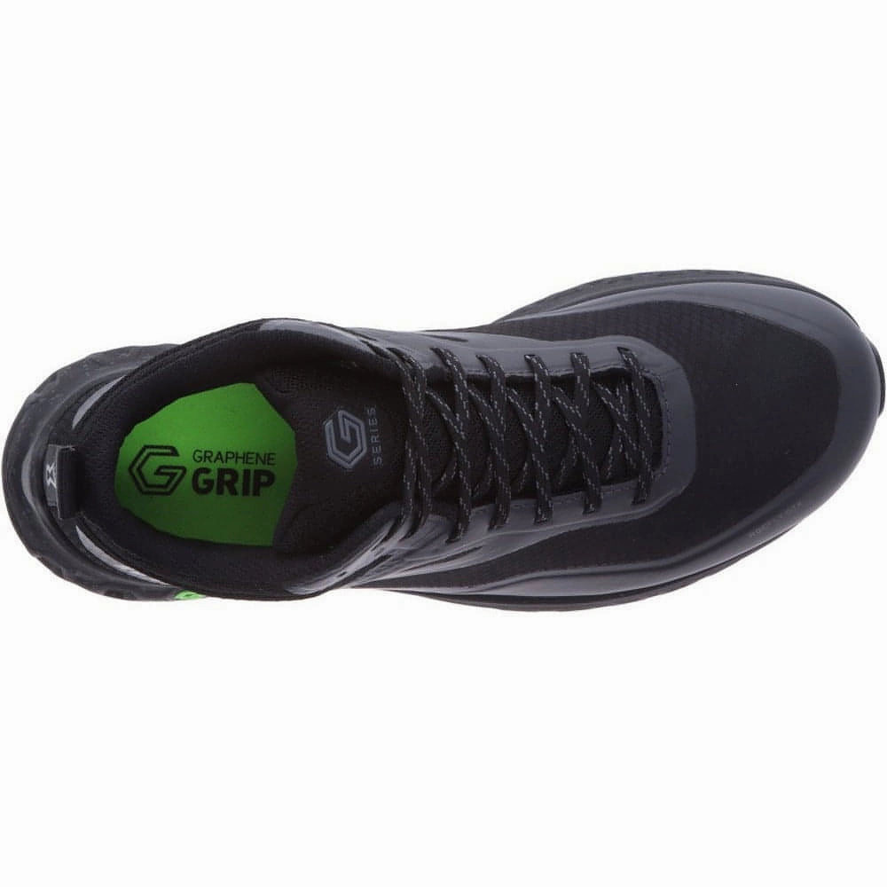 Inov8 RocFly G 390 GORE-TEX Mens Walking Boots - Black All-Weather Hiking Boots Foot Arch