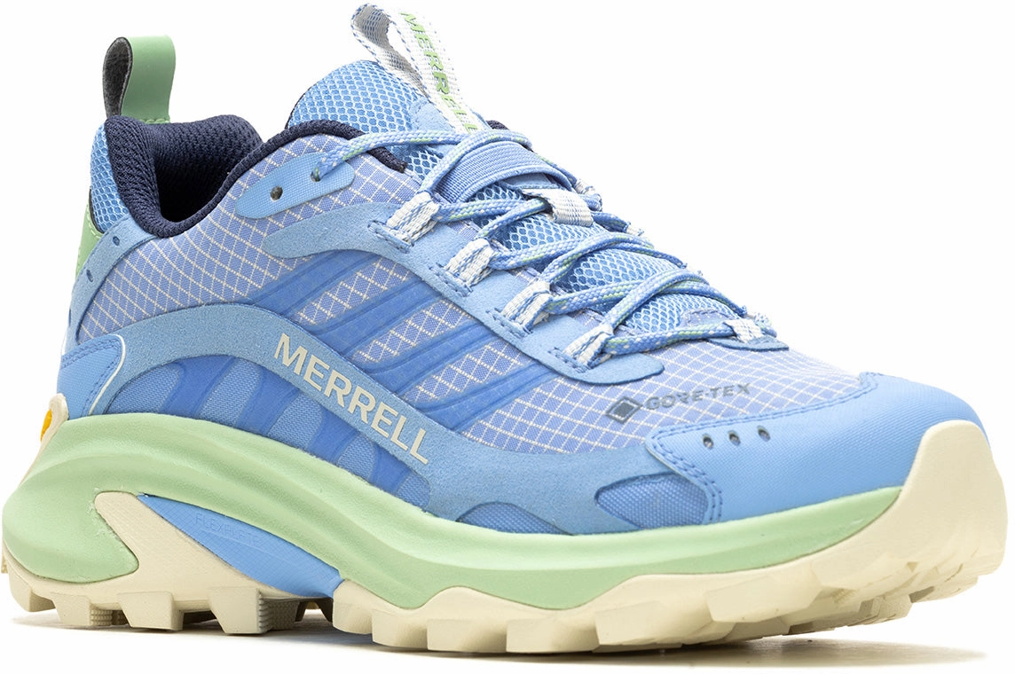 Merrell Moab Speed 2 GORE-TEX Womens Walking Shoes - Blue Adventure Essentials Quick Dry Boot