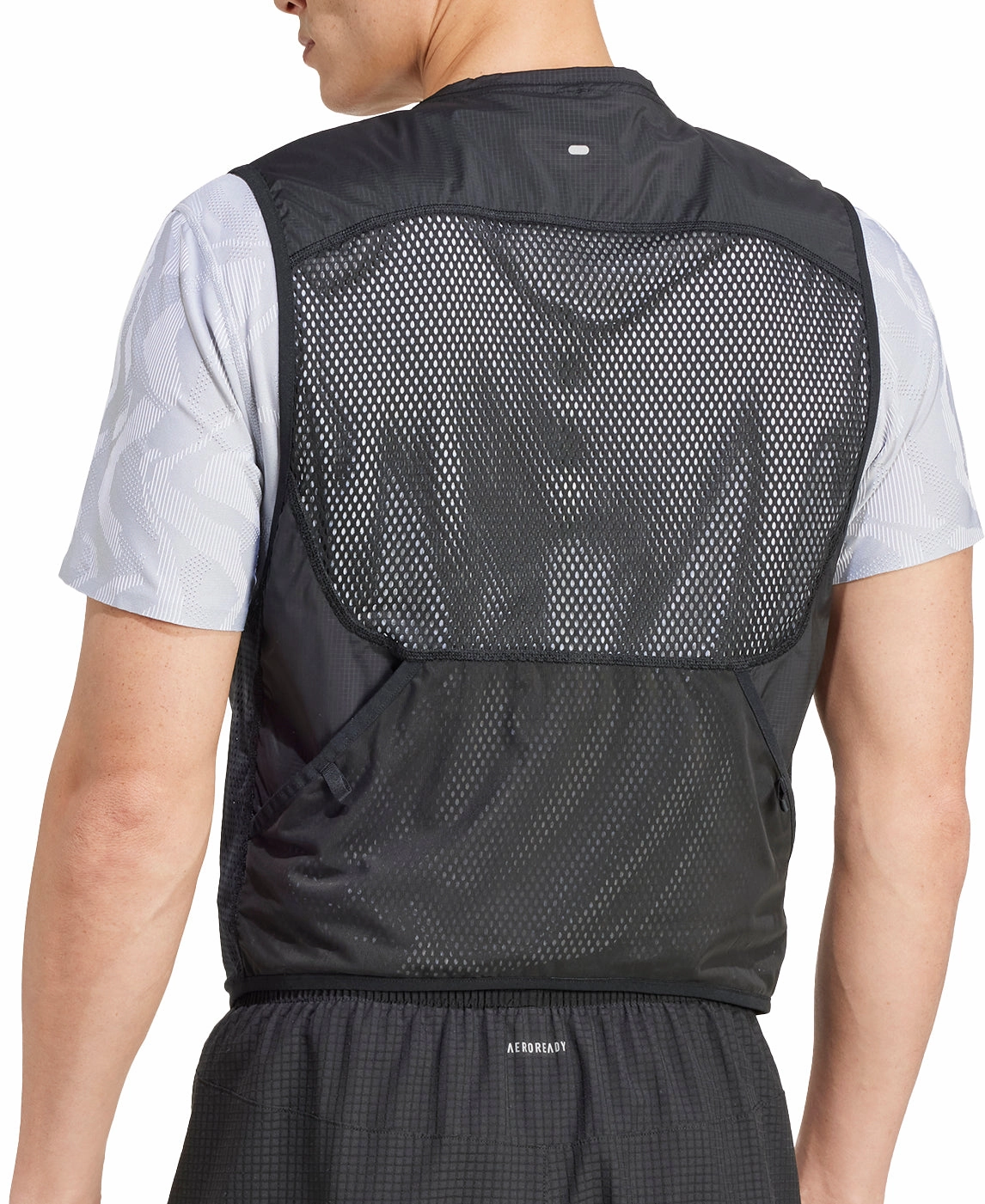 Compassion adidas Ultimate Pocket Mens Running Gilet - Black
